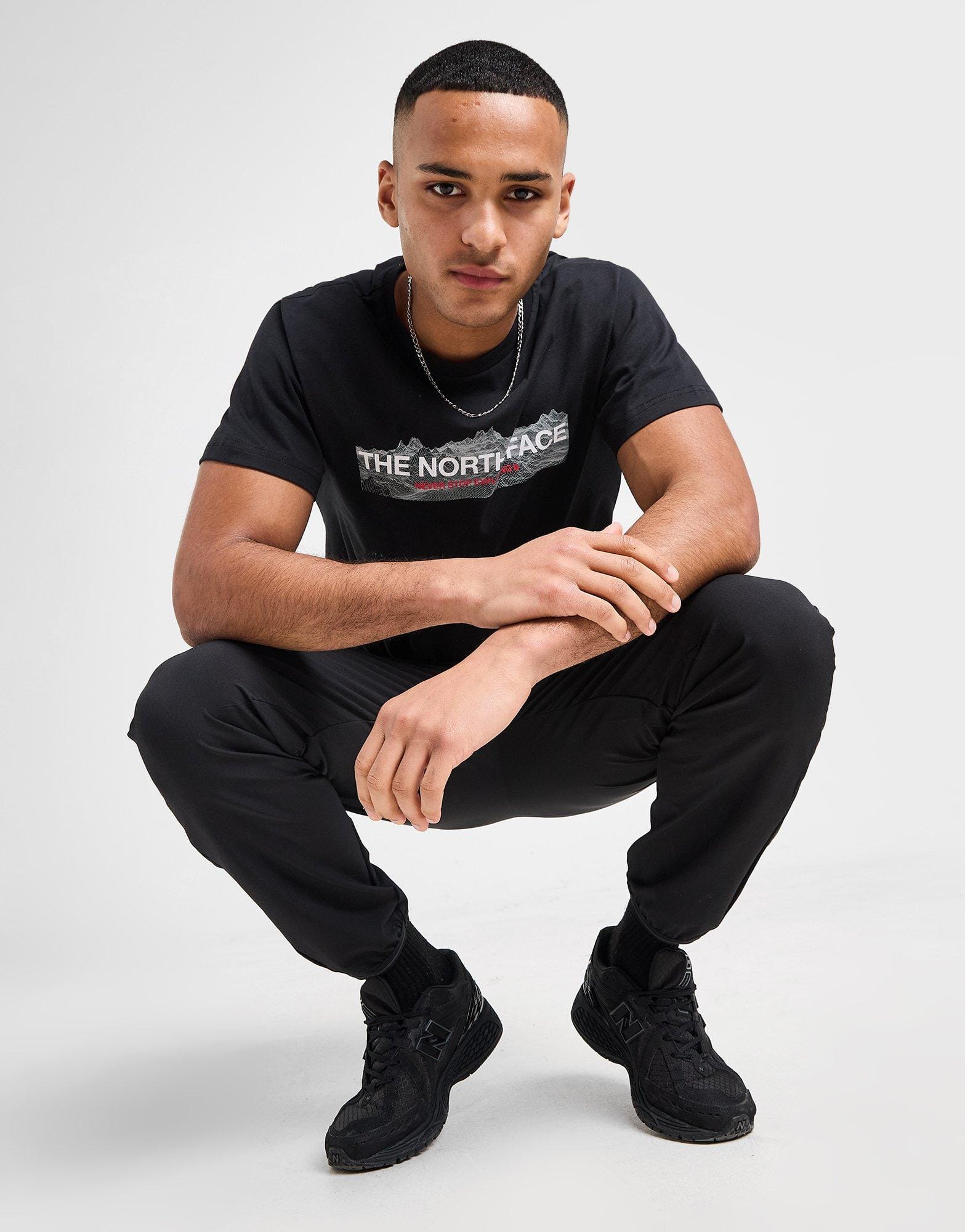 The North Face Quantum Digital Mountain T - Shirt