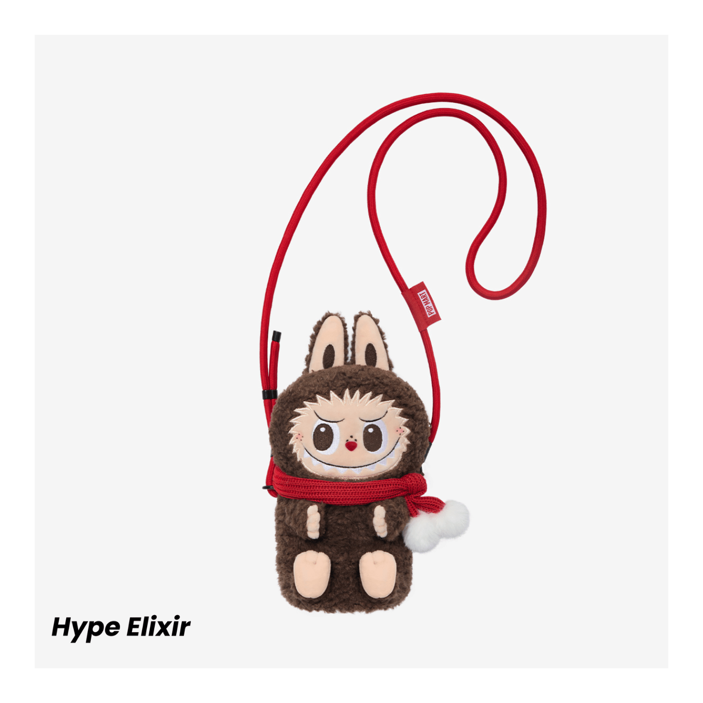 Pop Mart Labubu The Monsters Classic Series Plush Doll Shoulder Bag