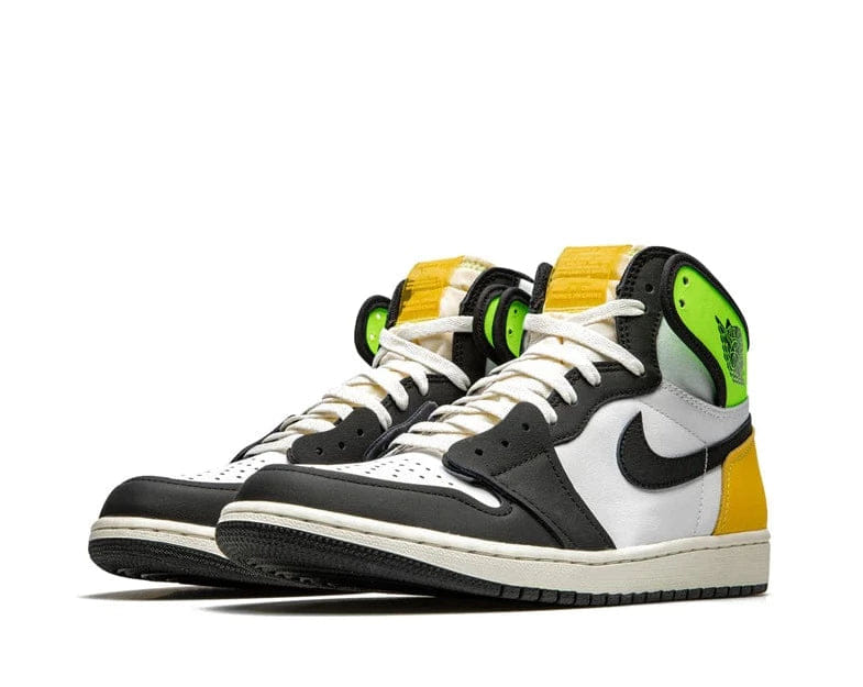 My Store JORDAN 1 RETRO HIGH WHITE BLACK VOLT GOLD