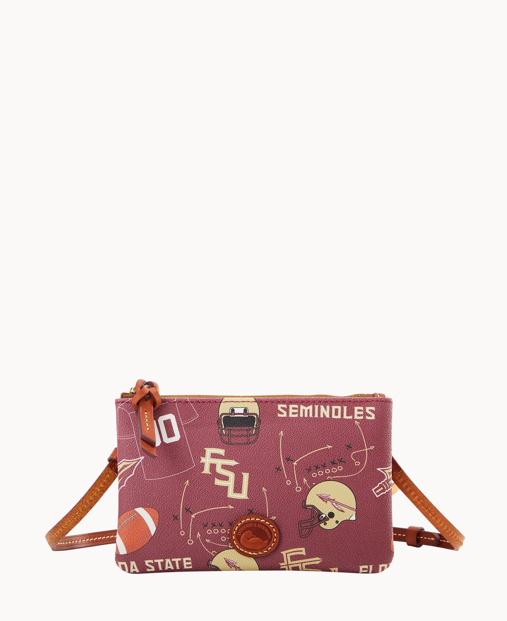 Dooney & Bourke Collegiate Florida State University Top Zip Crossbody