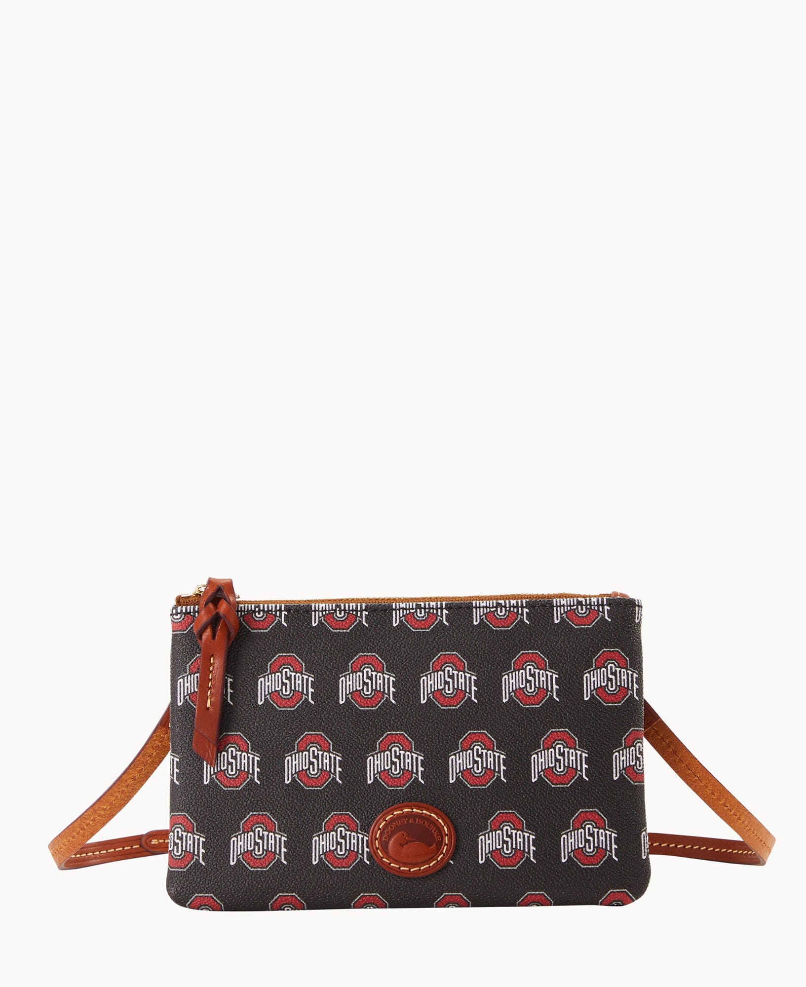 Dooney & Bourke Collegiate Ohio State University Top Zip Crossbody