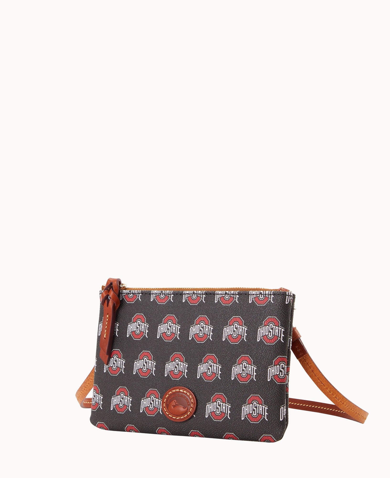 Dooney & Bourke Collegiate Ohio State University Top Zip Crossbody