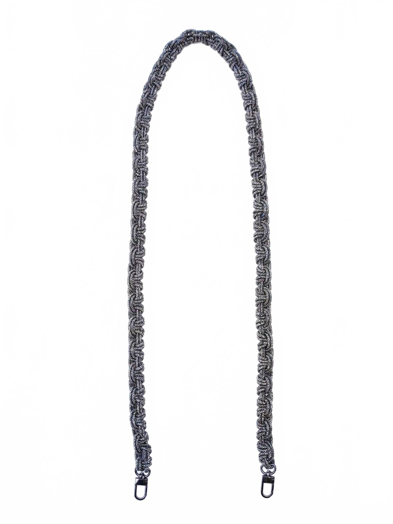 Crown Women's Petite Crown Crossbody Strap In Grey