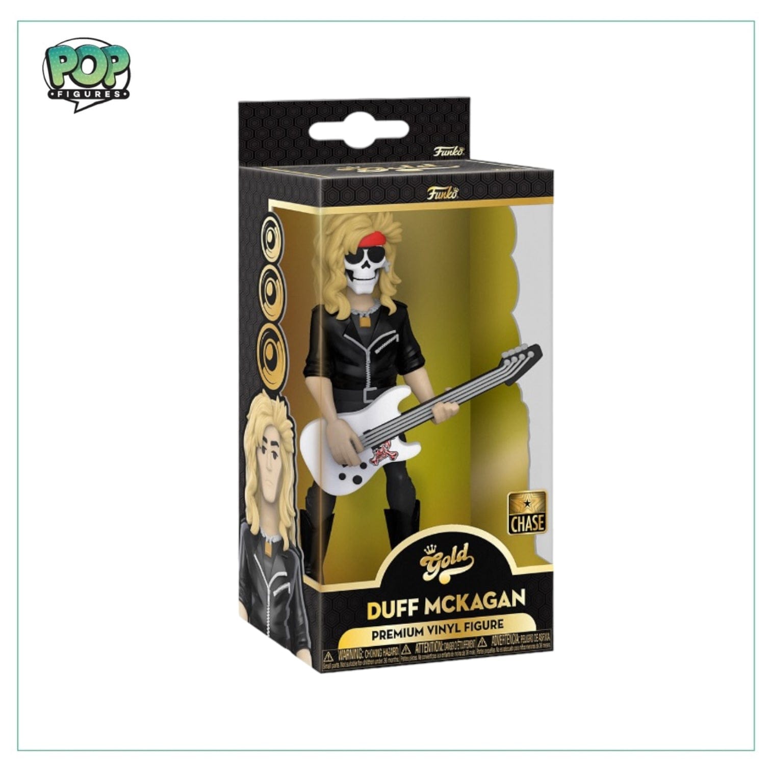 Funko Duff Mckagan - Rocks - Funko Gold Premium Vinyl Figure - Chance of Chase