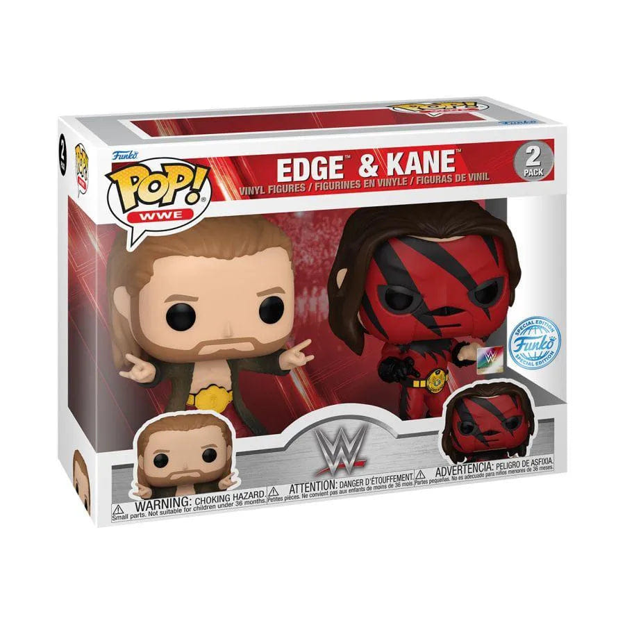 Funko WWE - Edge & Kane Pop! US Exclusive Pop! 2 - Pack [RS]