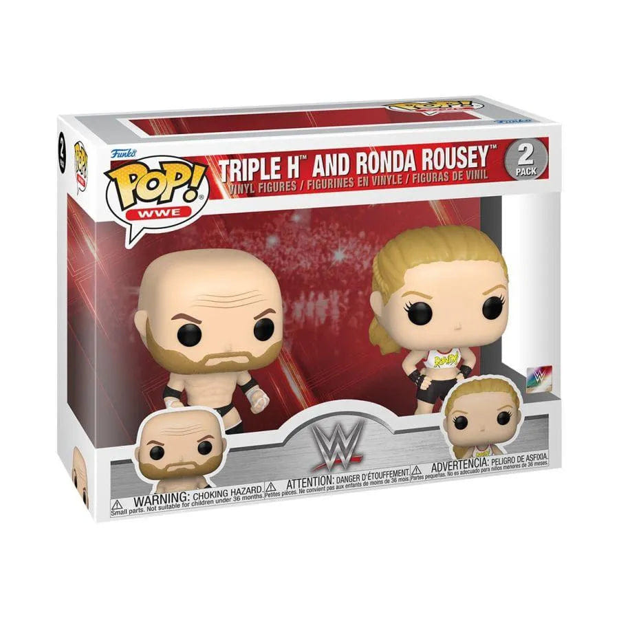 Funko WWE - Rhonda Rousey & Triple H Pop! 2 - Pack