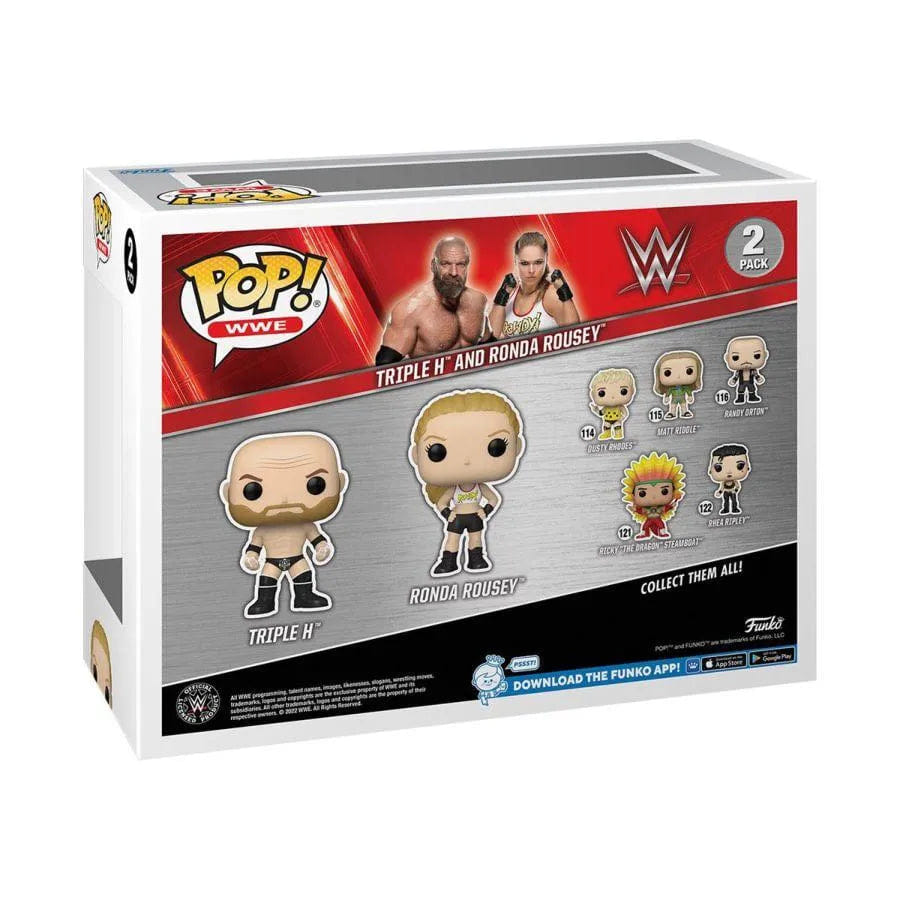 Funko WWE - Rhonda Rousey & Triple H Pop! 2 - Pack
