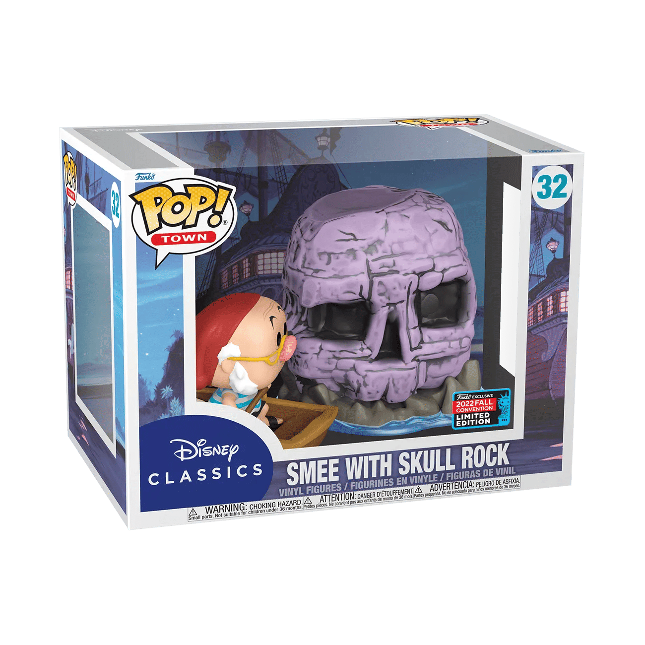 Funko Peter Pan (1953) - SkullRockSmee Pop! Town New York Comic Con 2022 [RS]