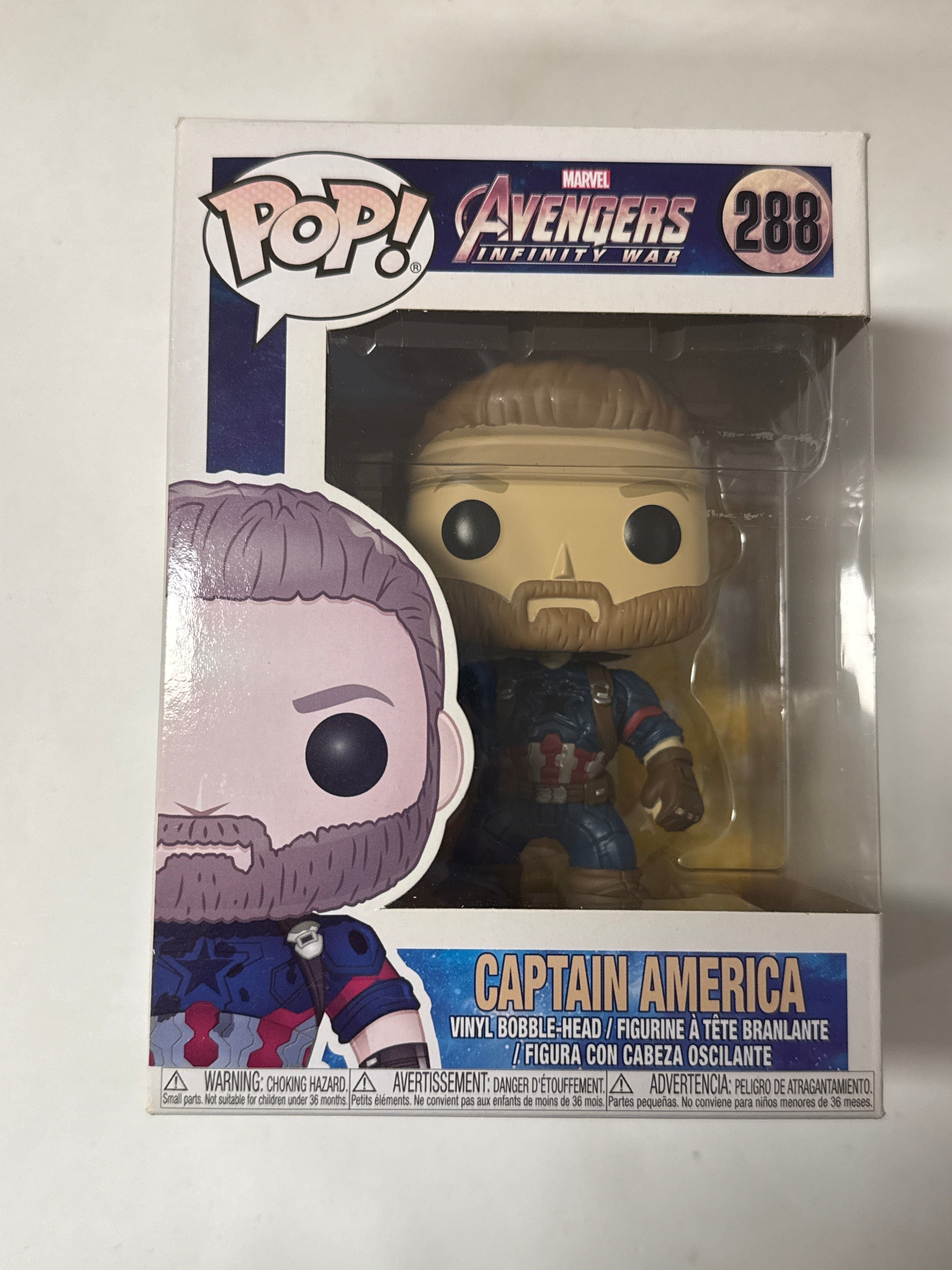 Funko Avengers 3: Infinity War - Captain America Pop! Vinyl #288