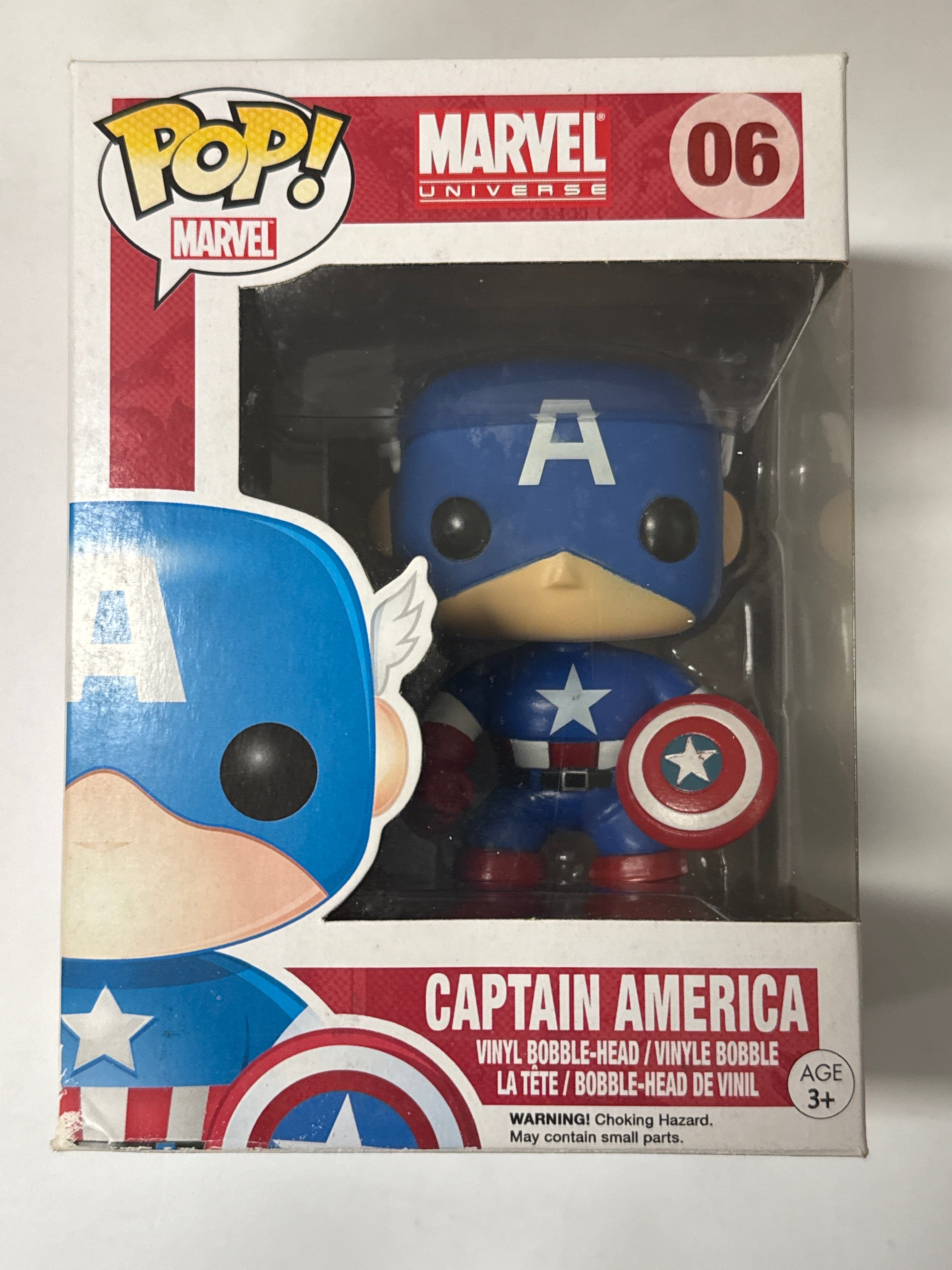 Funko Marvel Comics - Captain America Pop! Vinyl #06