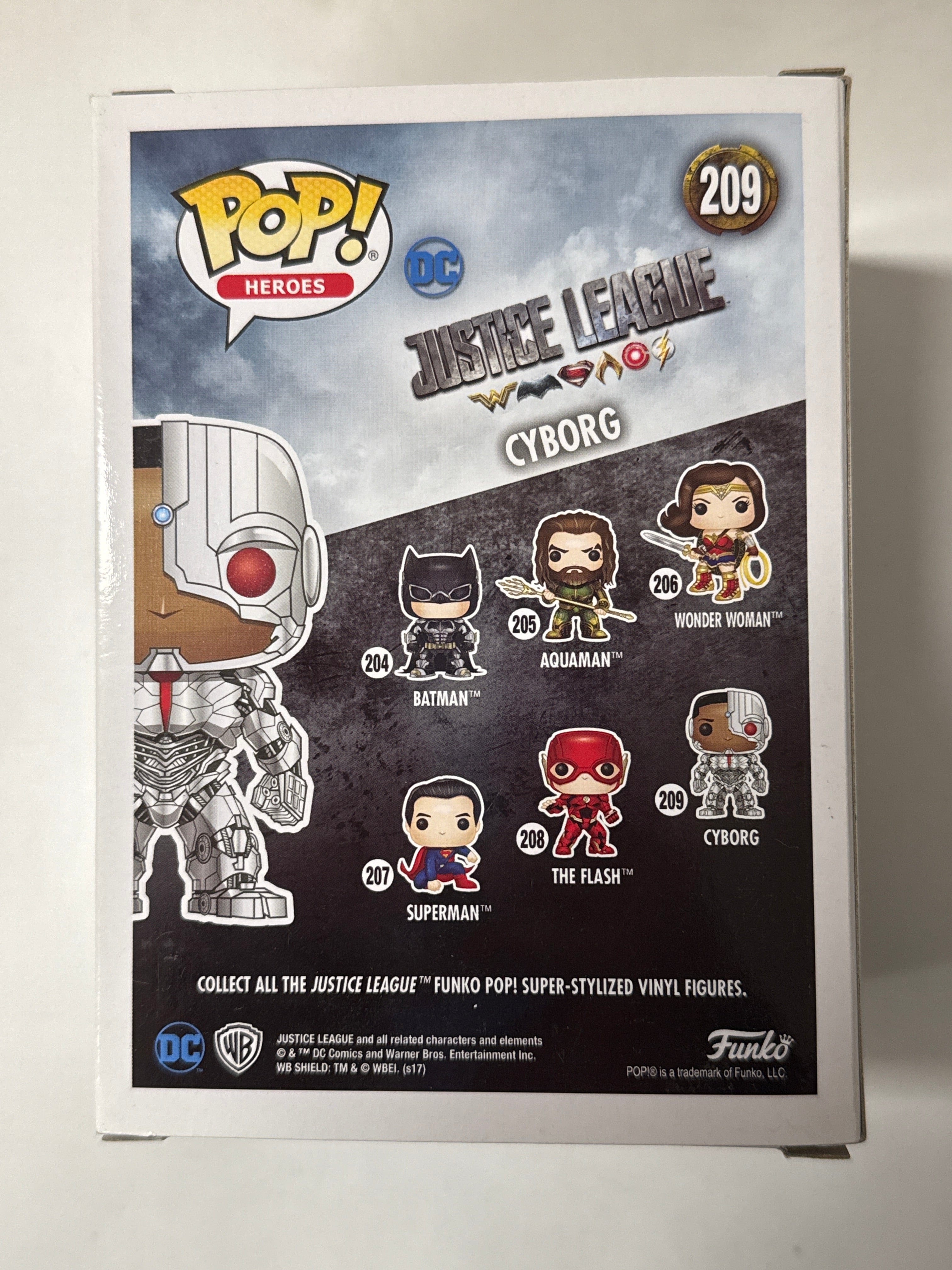 Funko Justice League - Cyborg Pop! Vinyl #209