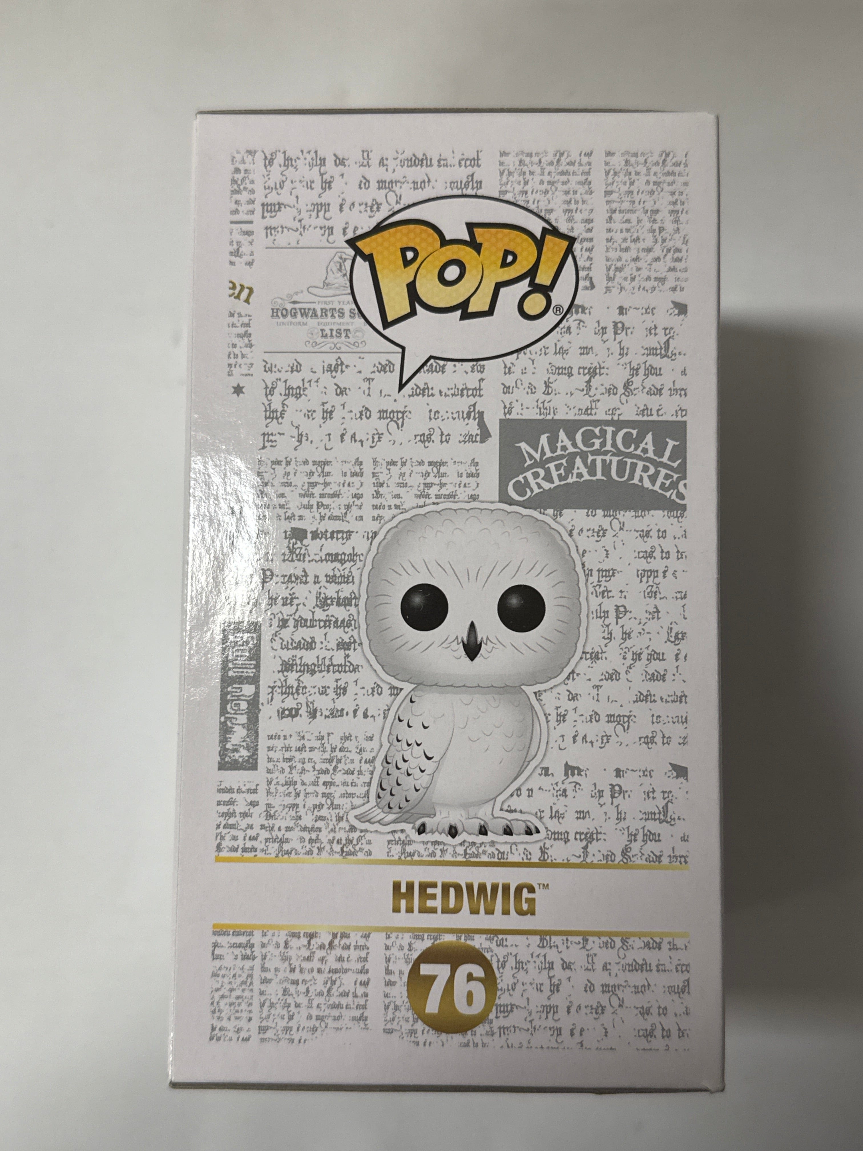 Funko Harry Potter - Hedwig Flocked US Exclusive Pop! Vinyl #76