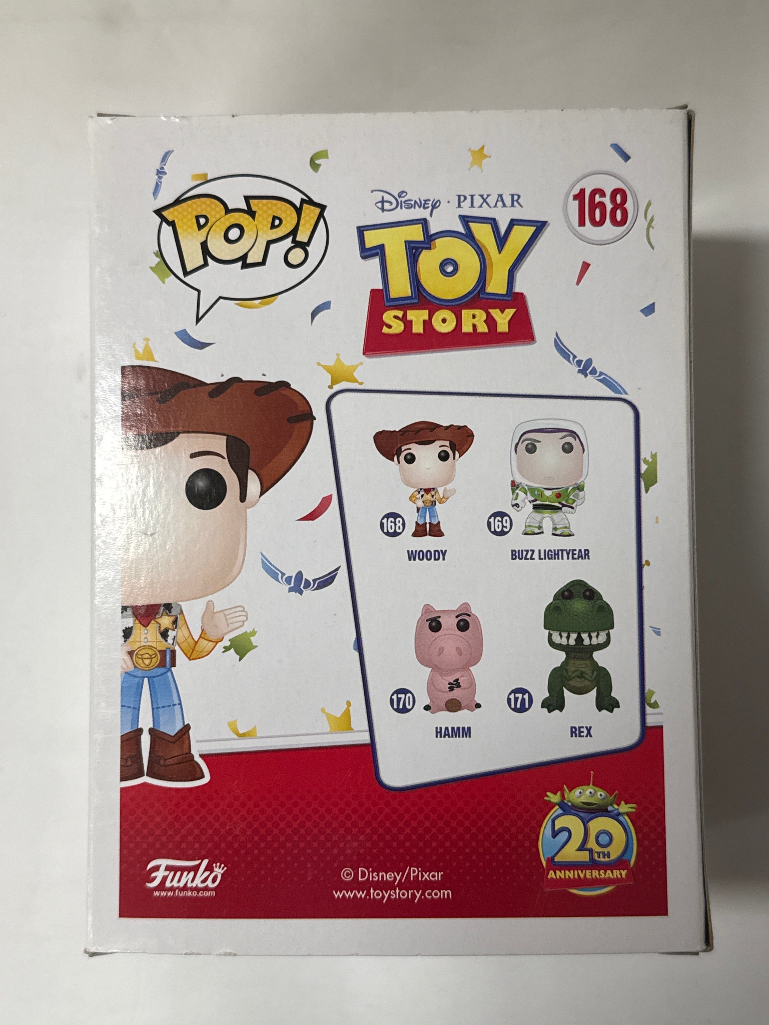 Funko Toy Story - Woody Pop! Vinyl #168