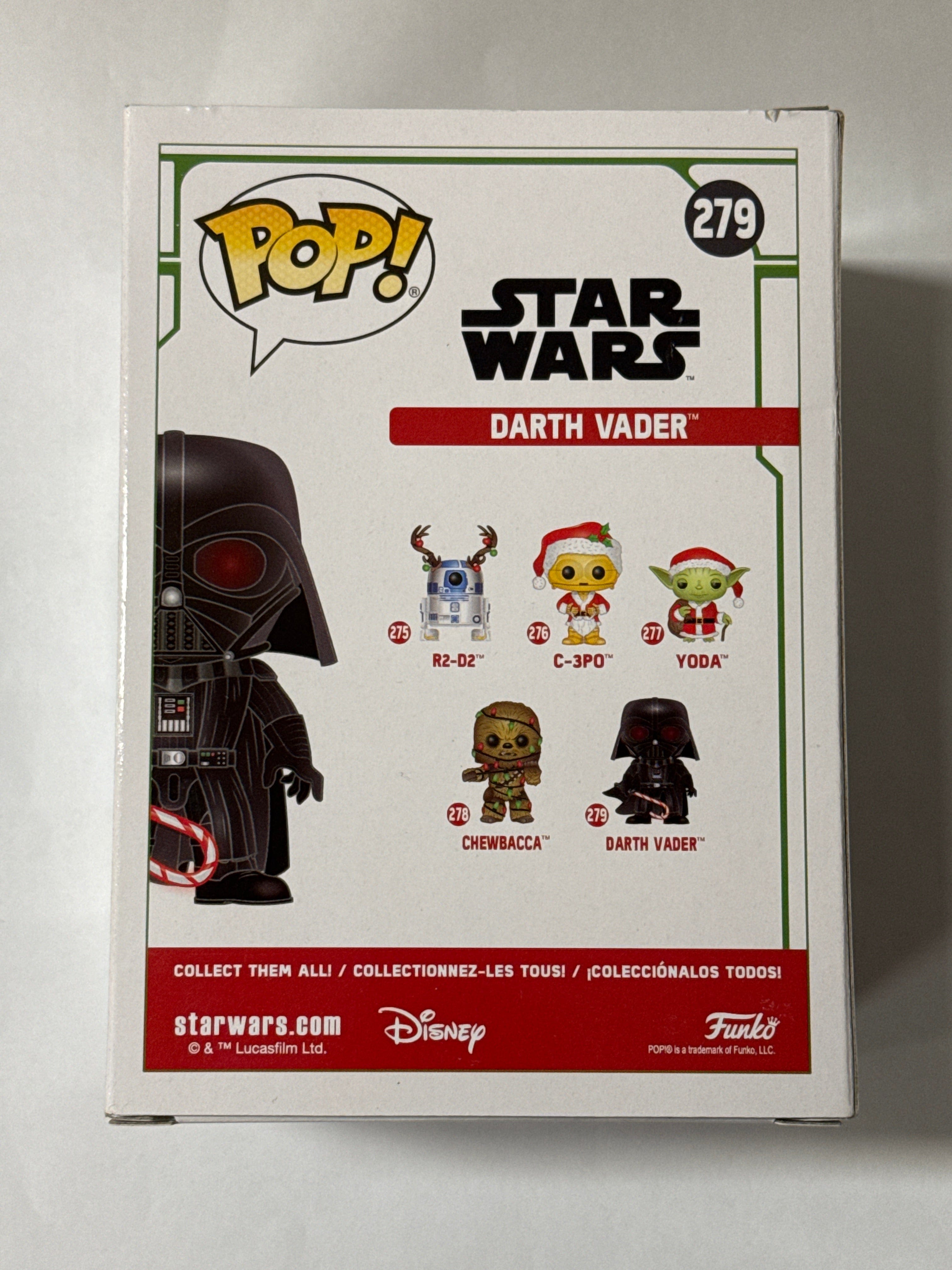Funko Star Wars - Darth Vader Holiday CHASE Pop! Vinyl #279