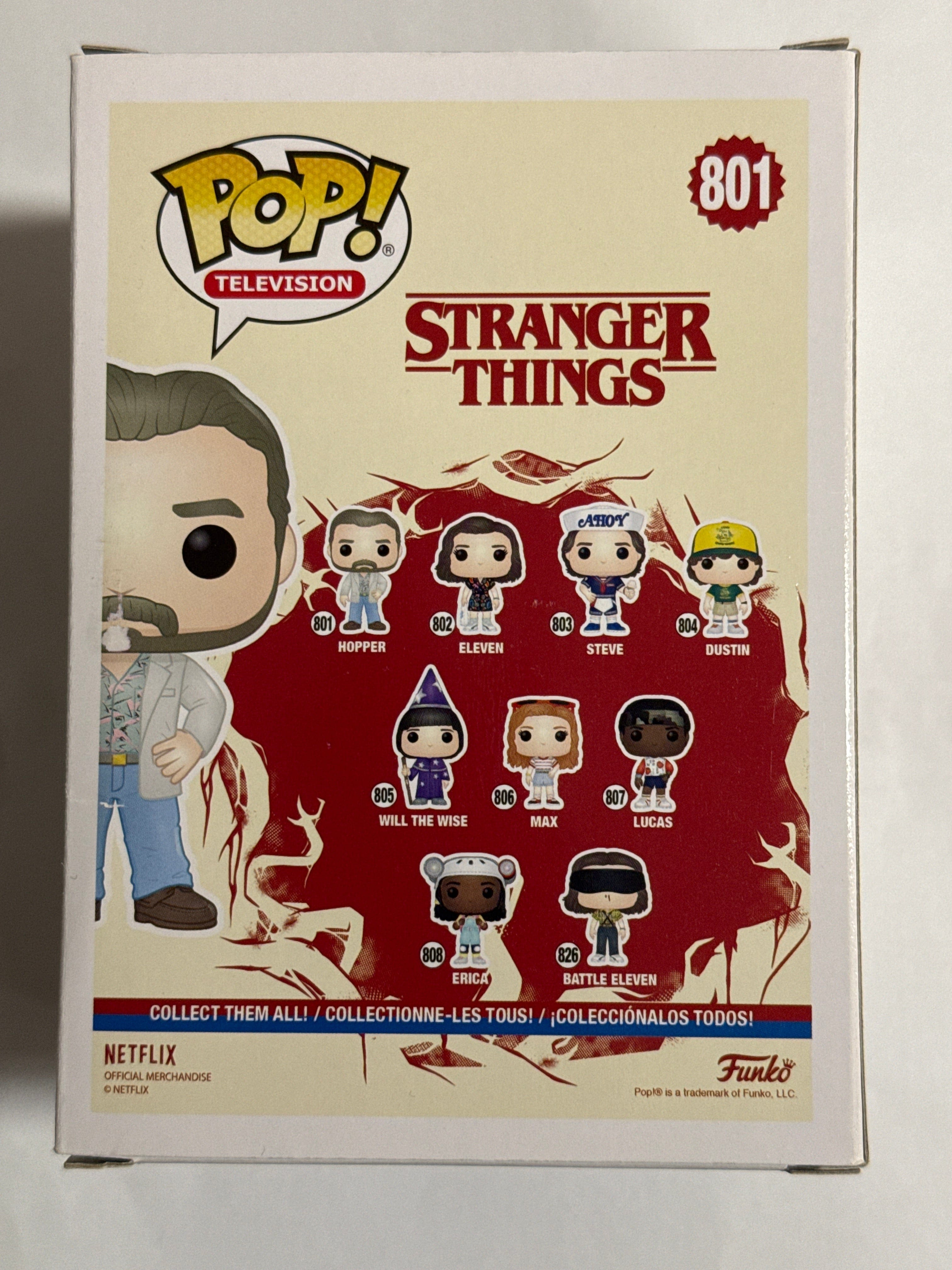 Funko Stranger Things - Hopper Date Night Pop! Vinyl #801