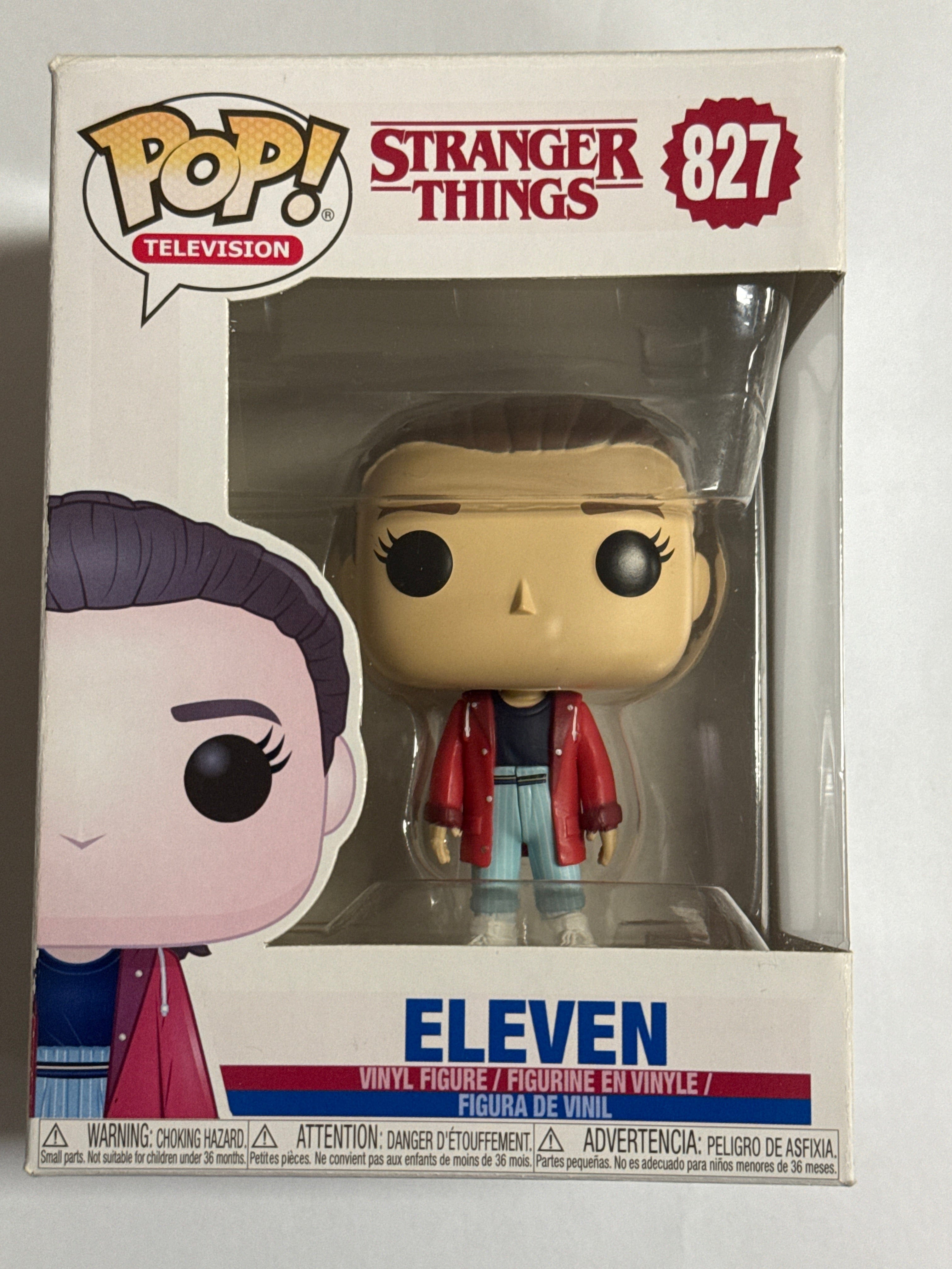 Funko Stranger Things - Eleven with Slicker US Exclusive Pop! Vinyl #827