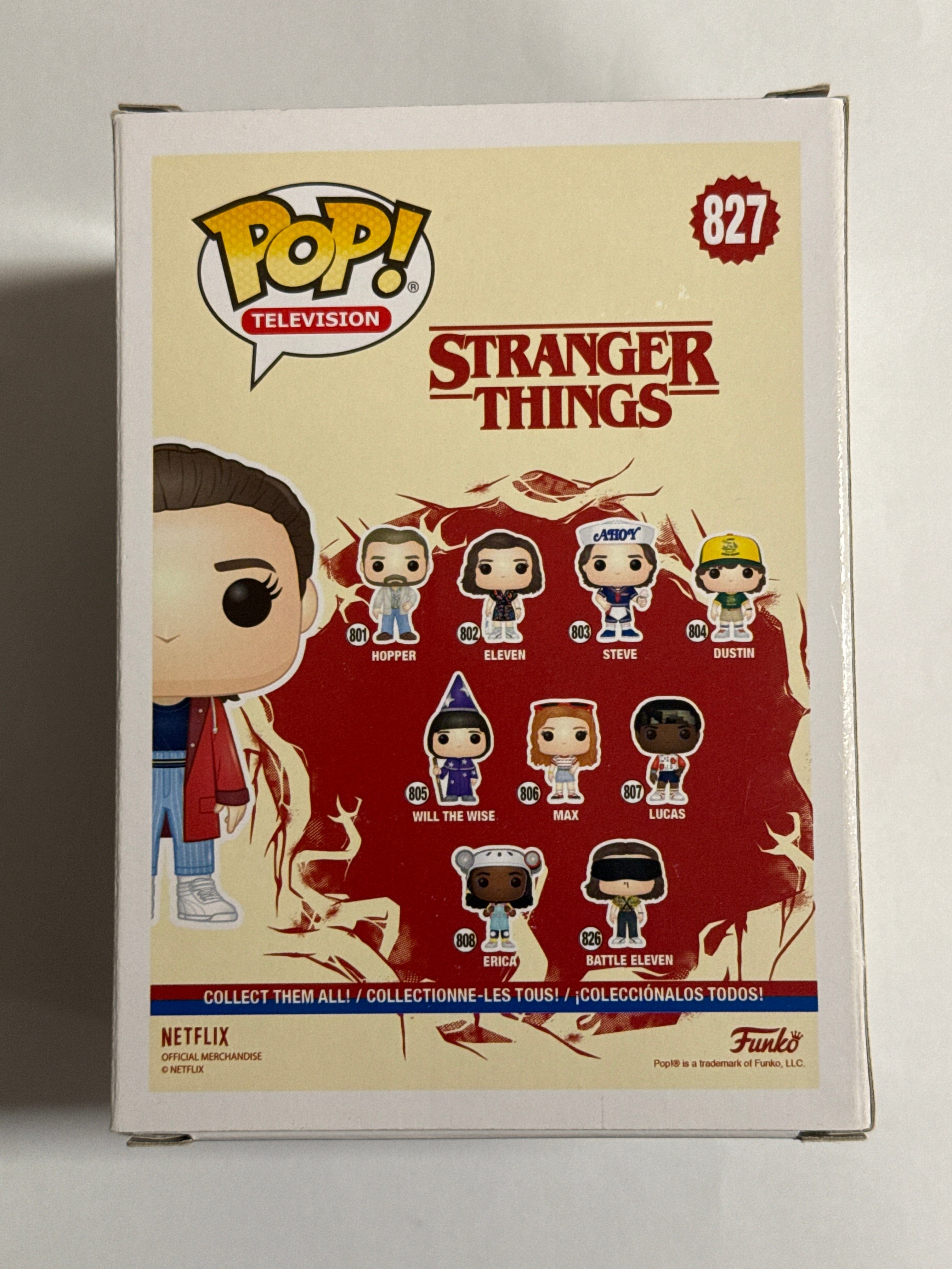 Funko Stranger Things - Eleven with Slicker US Exclusive Pop! Vinyl #827