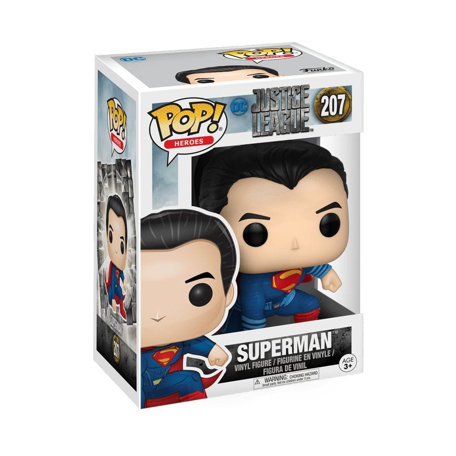 Funko Justice League (2017) - Superman Pop! Vinyl #207