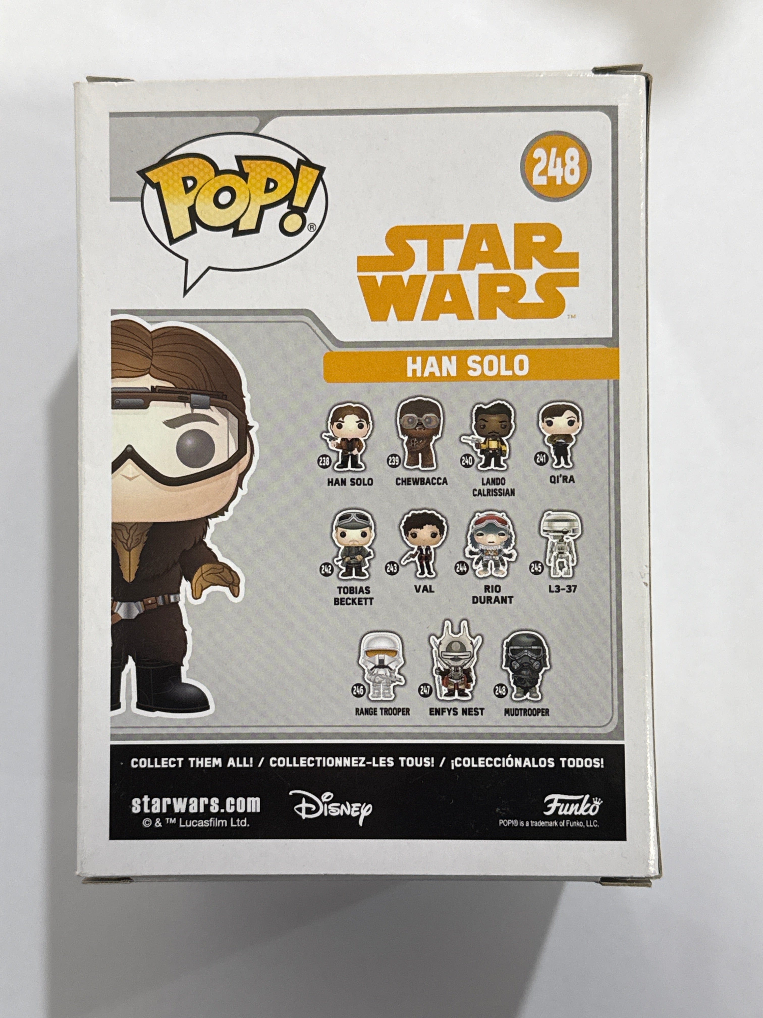 Funko Star Wars: Solo - Han Solo US Exclusive Pop! Vinyl #248