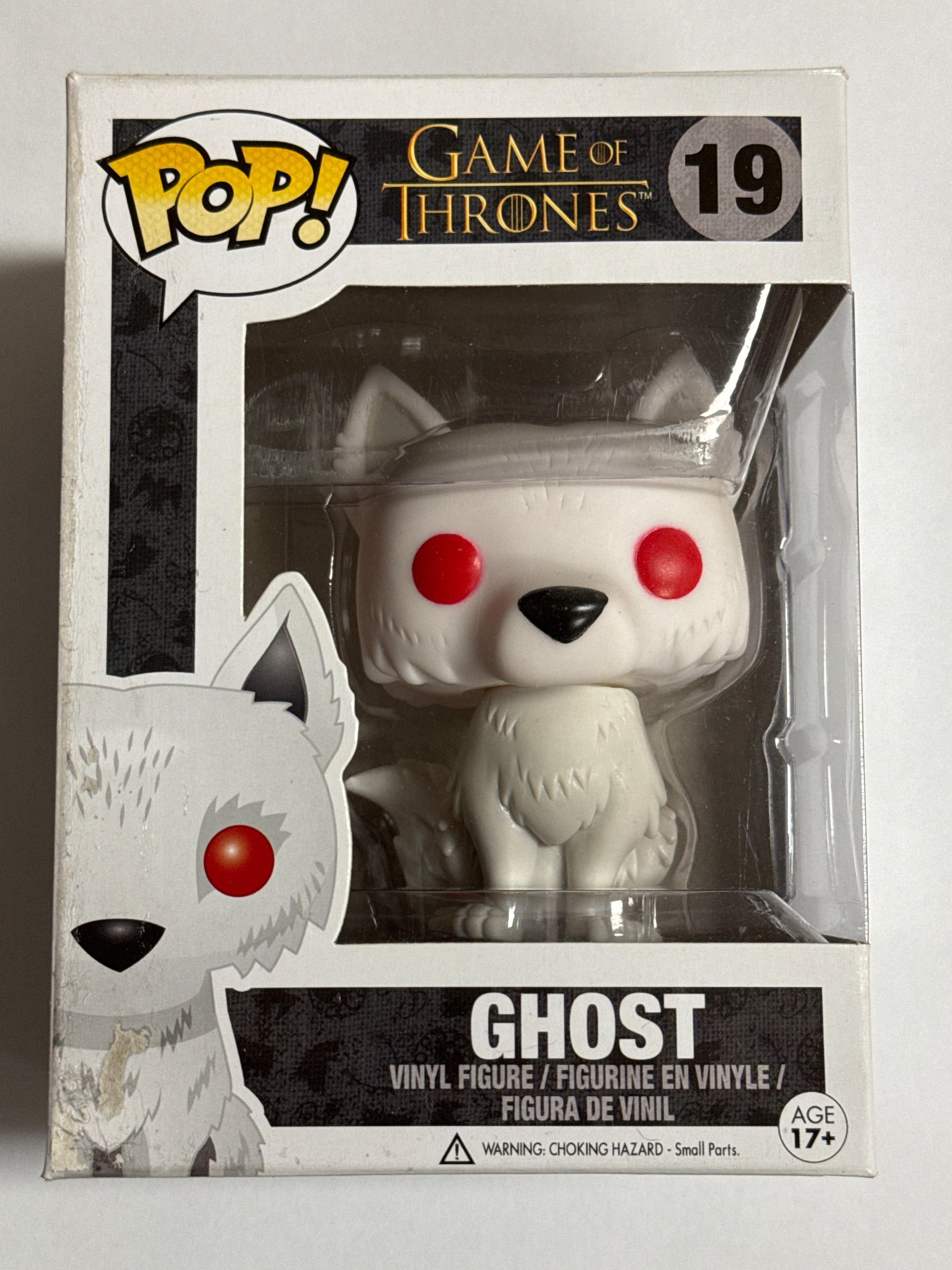Funko Game of Thrones - Ghost (Direwolf) Pop! Vinyl #19