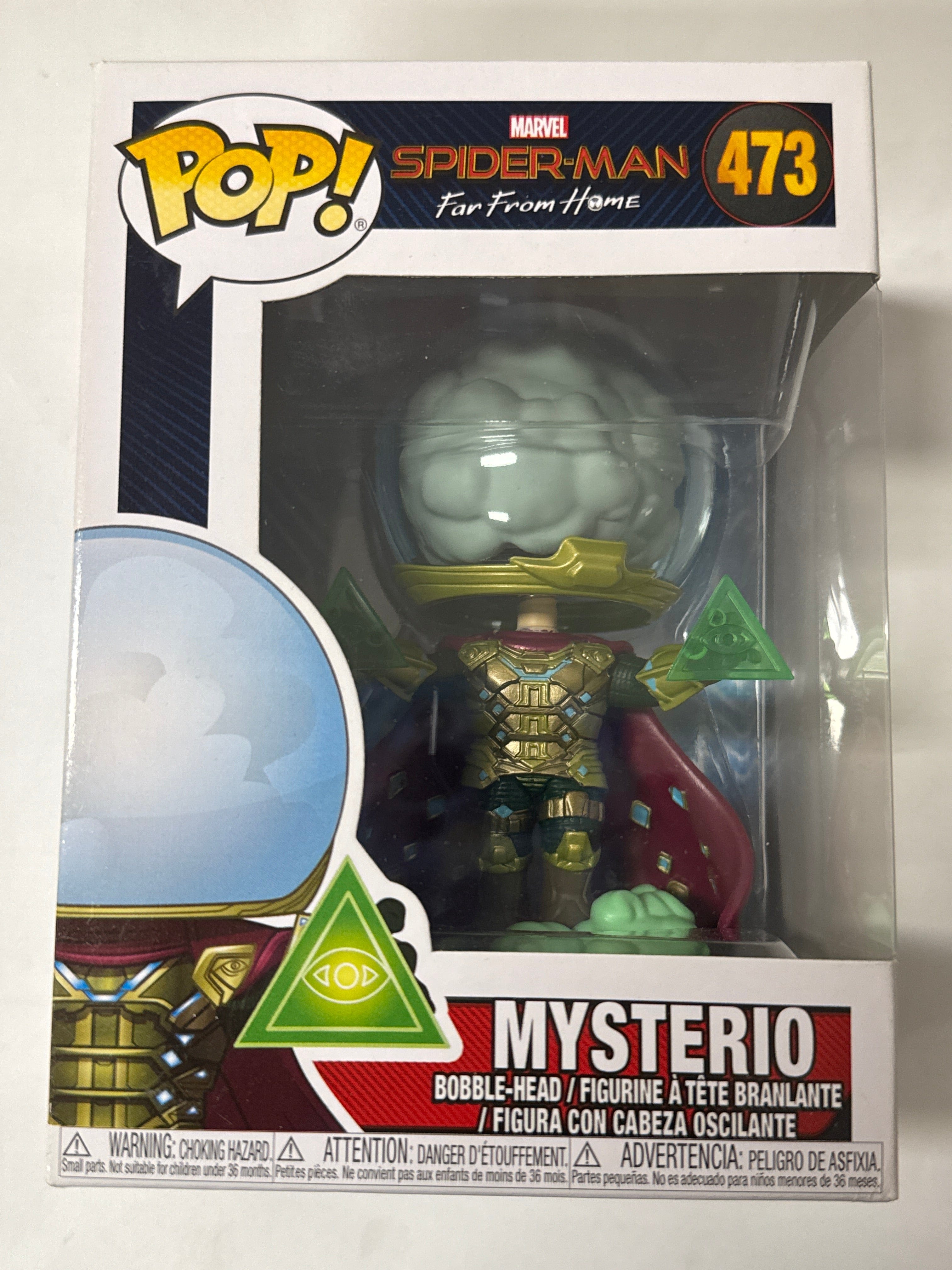 Funko Spider - Man: Far From Home - Mysterio Pop! Vinyl #473