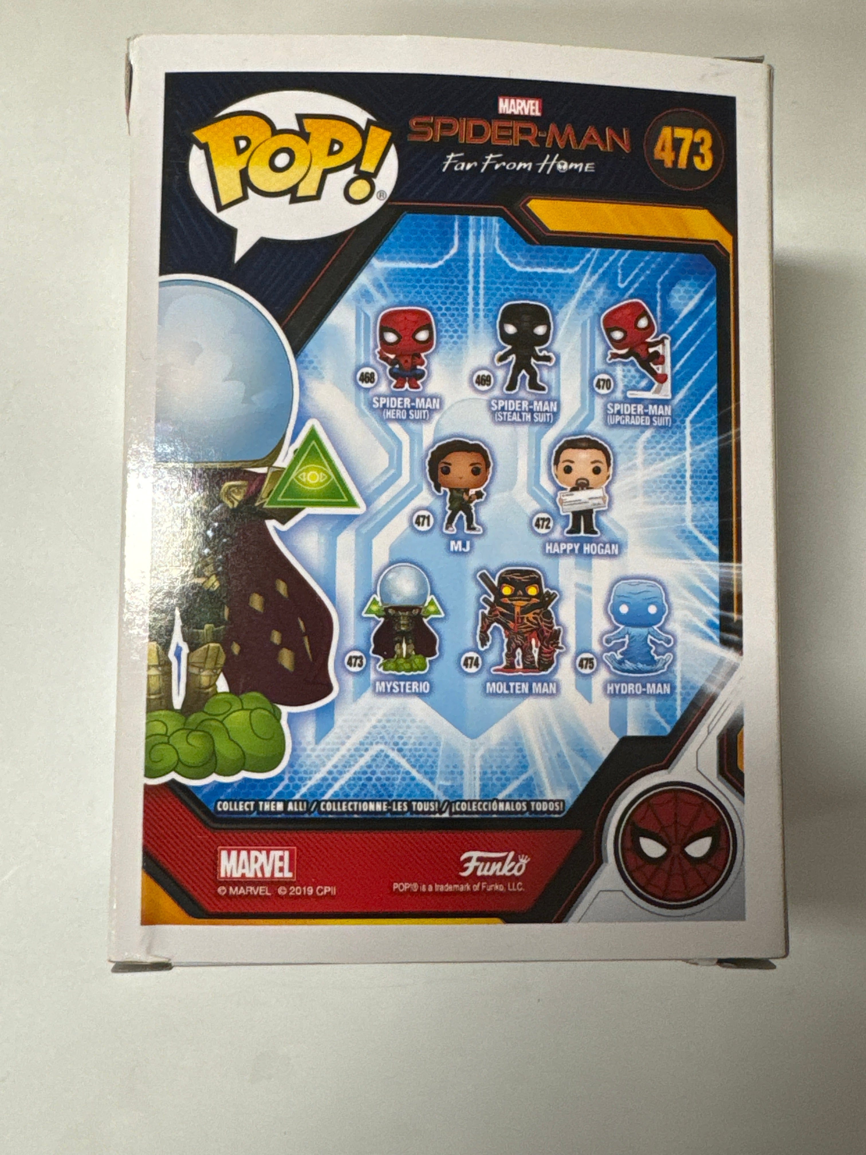 Funko Spider - Man: Far From Home - Mysterio Pop! Vinyl #473