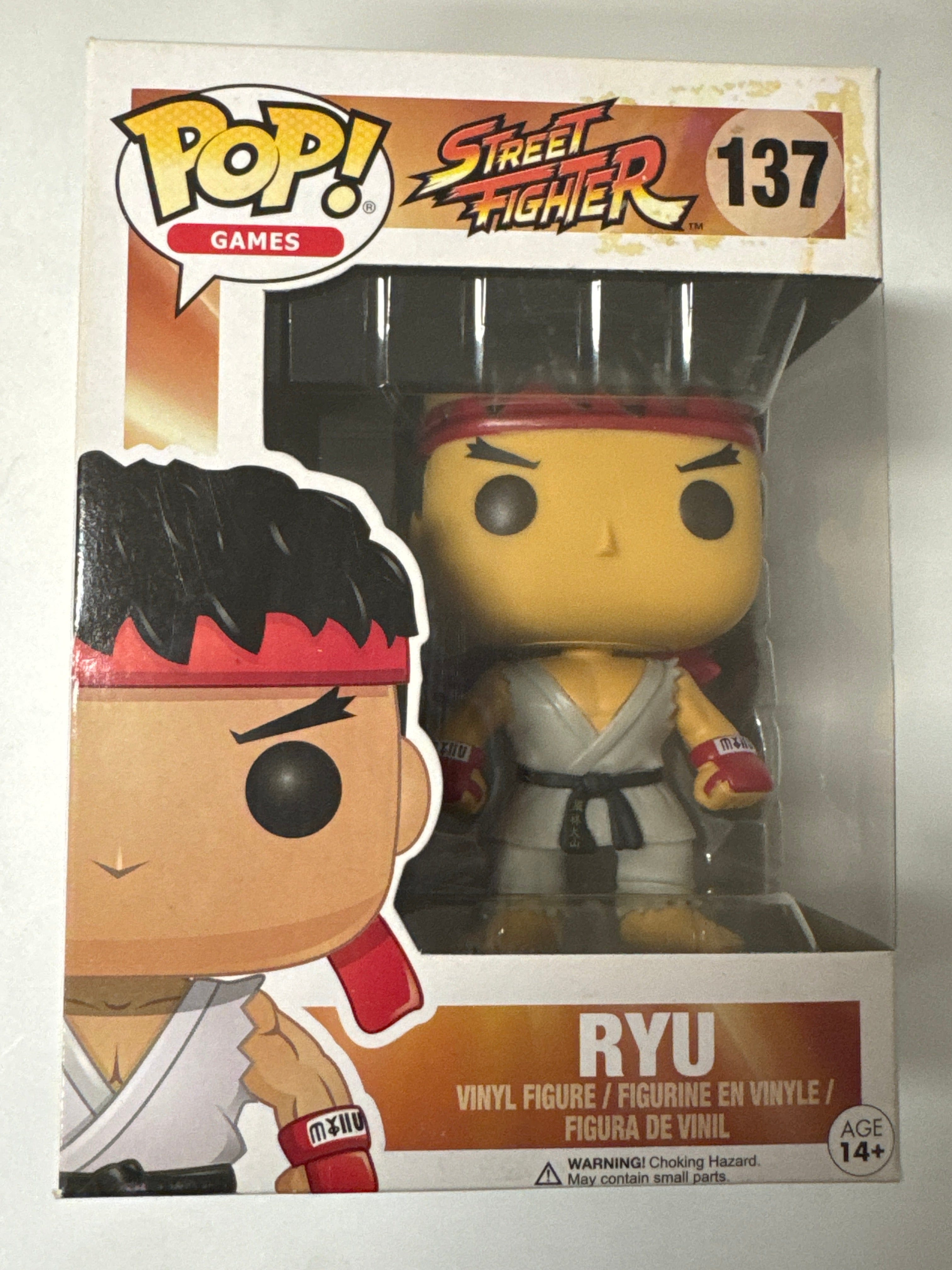 Funko Street Fighter - Ryu Pop! Vinyl #137