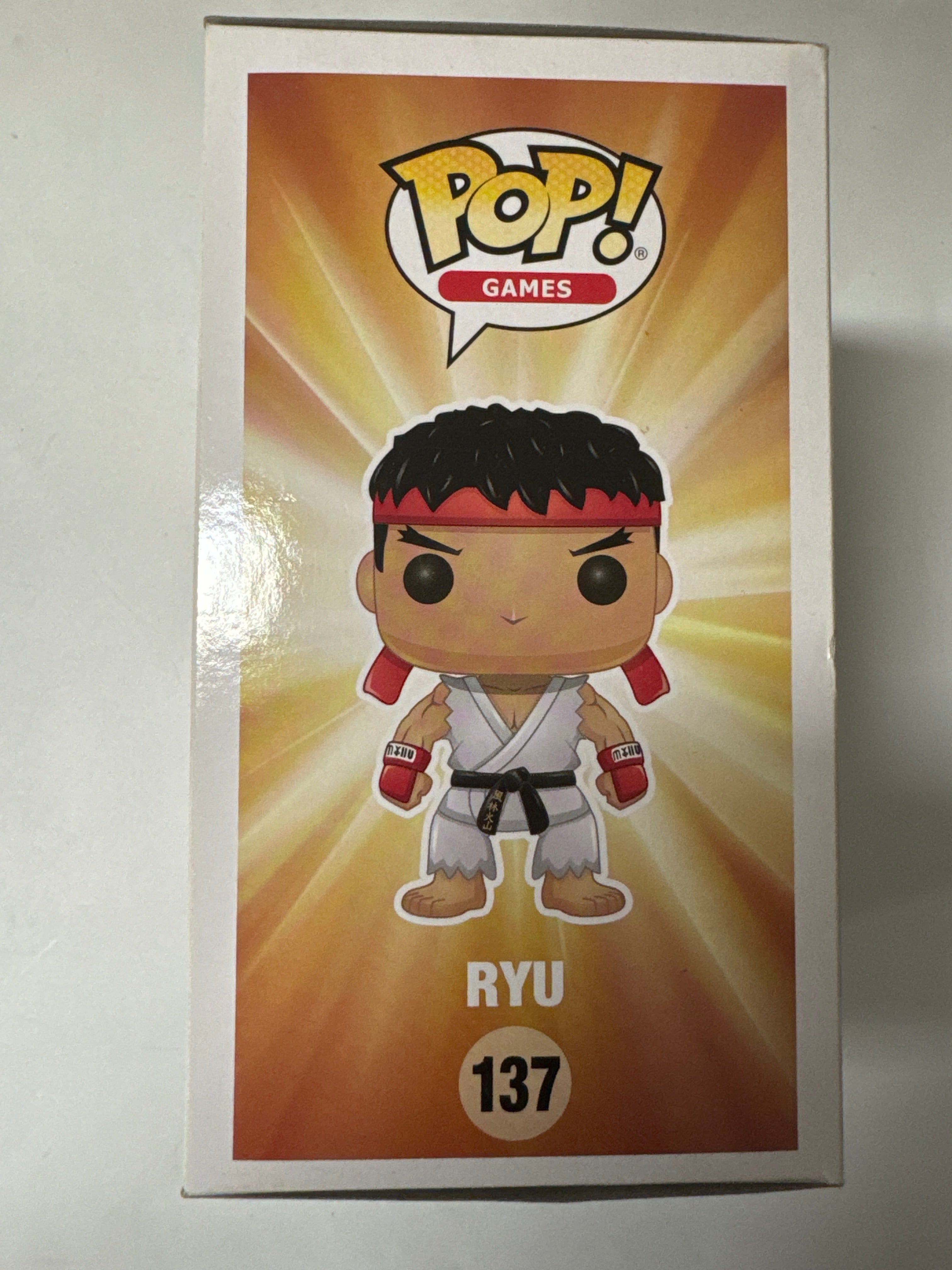Funko Street Fighter - Ryu Pop! Vinyl #137
