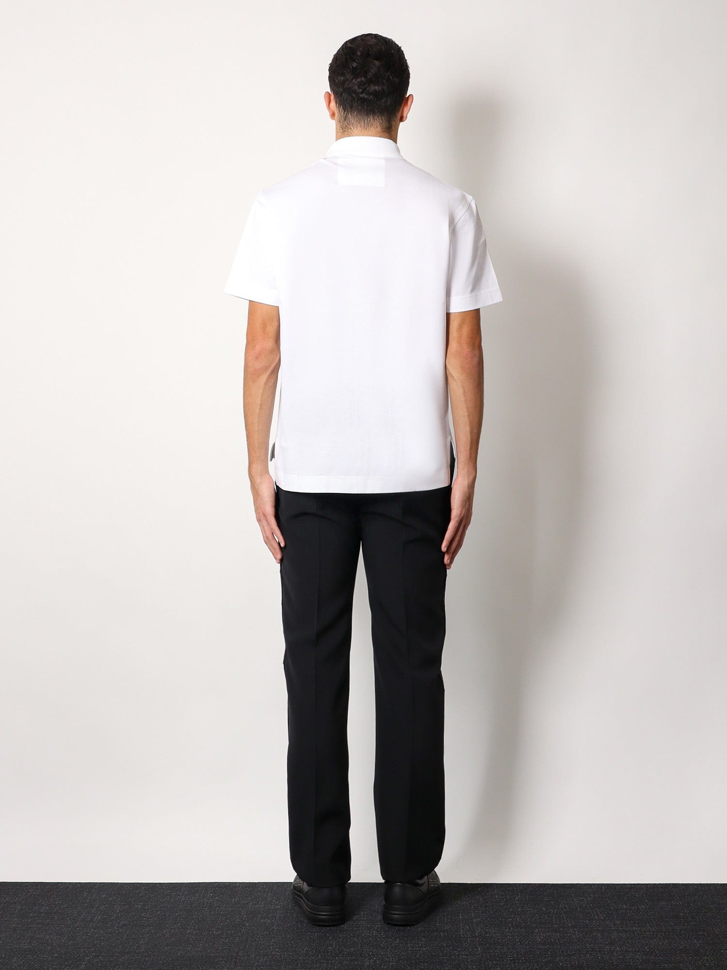 Givenchy Piqué cotton polo shirt with 4 g embroidery