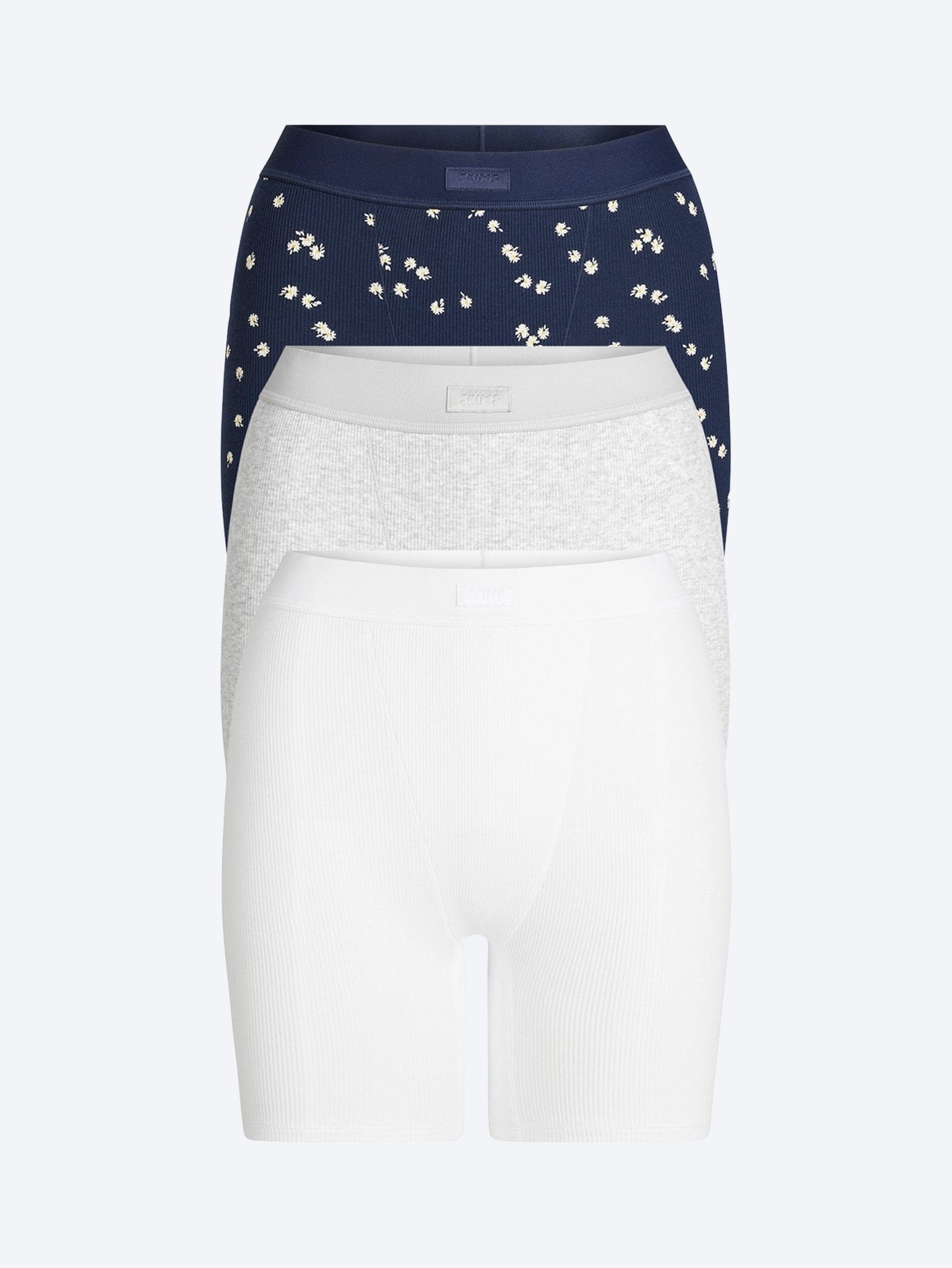 SKIMS Cotton rib boxer 3 - pack
