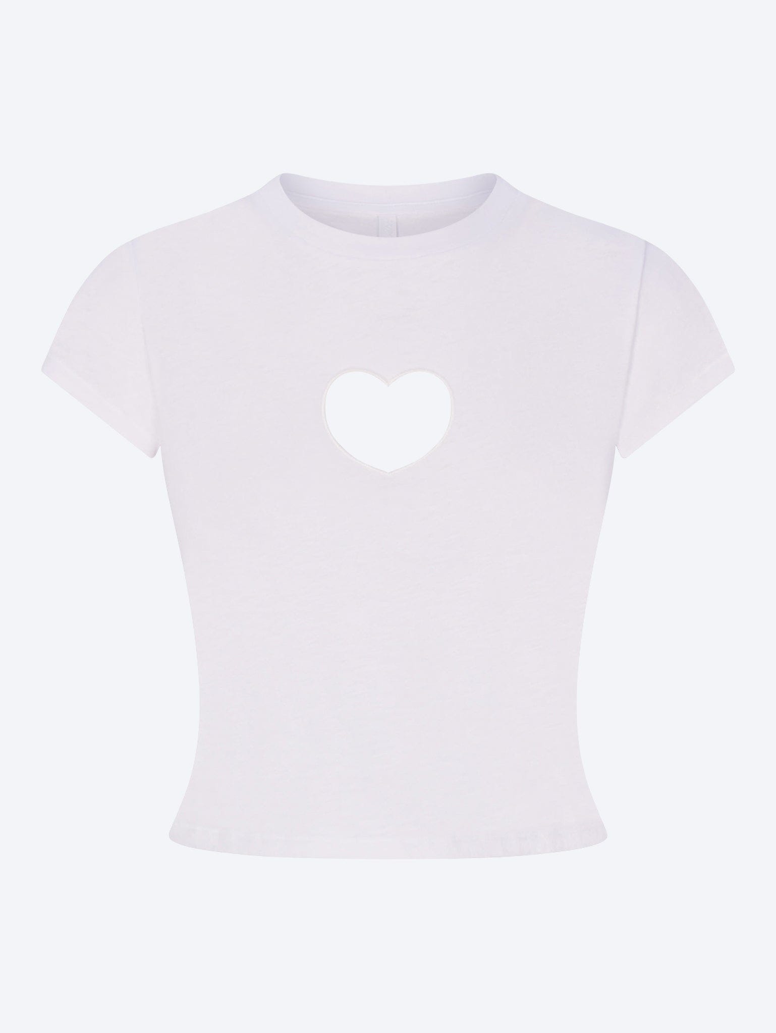 SKIMS Worn in jersey baby heart t - shirt
