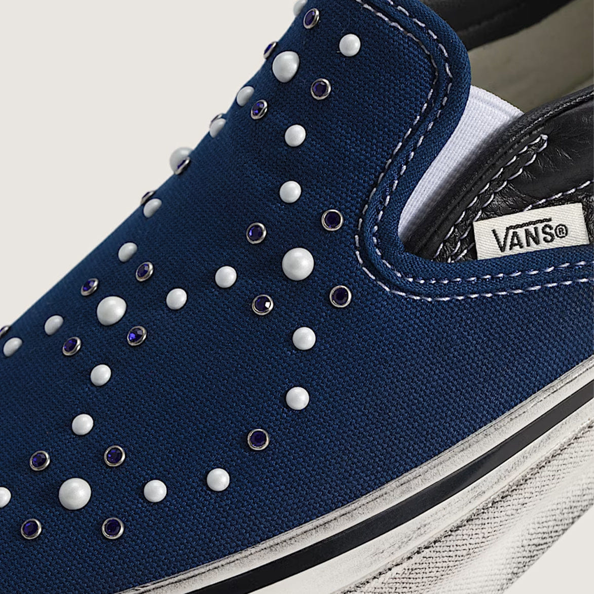 Vans LX CLASSIC SLIP - ON 98 PEARLIZED - INDIGO BLUE