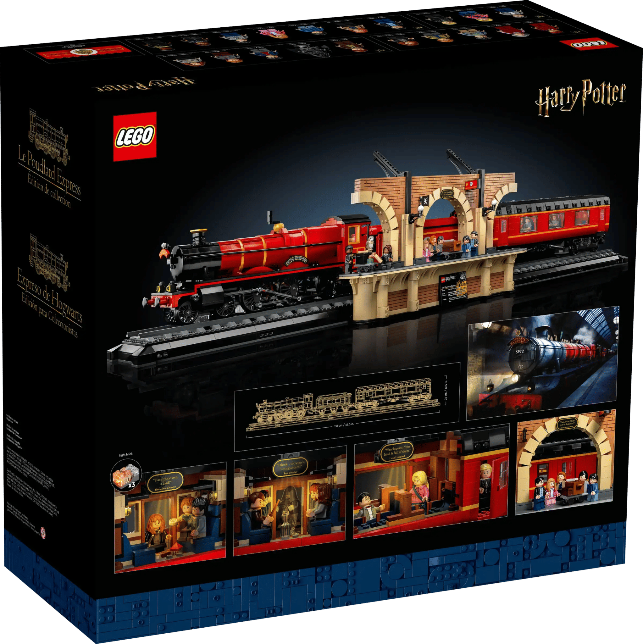 LEGO Harry Potter Zweinstein Express - Verzameleditie Modelbouw Trein - 76405