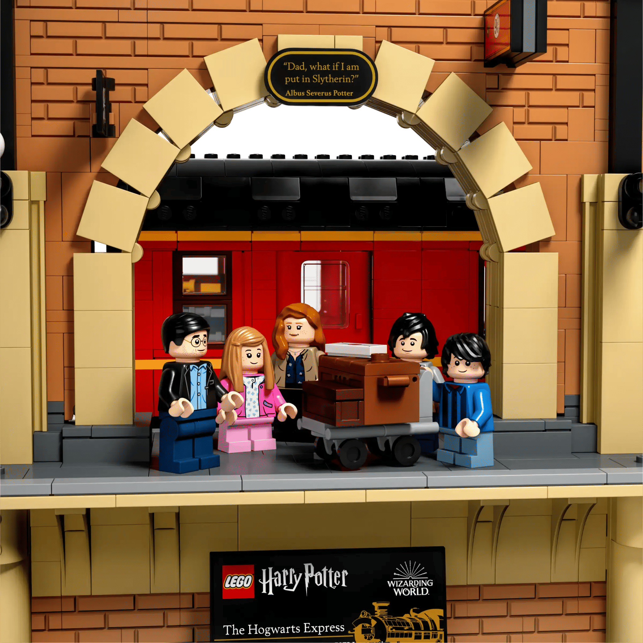 LEGO Harry Potter Zweinstein Express - Verzameleditie Modelbouw Trein - 76405