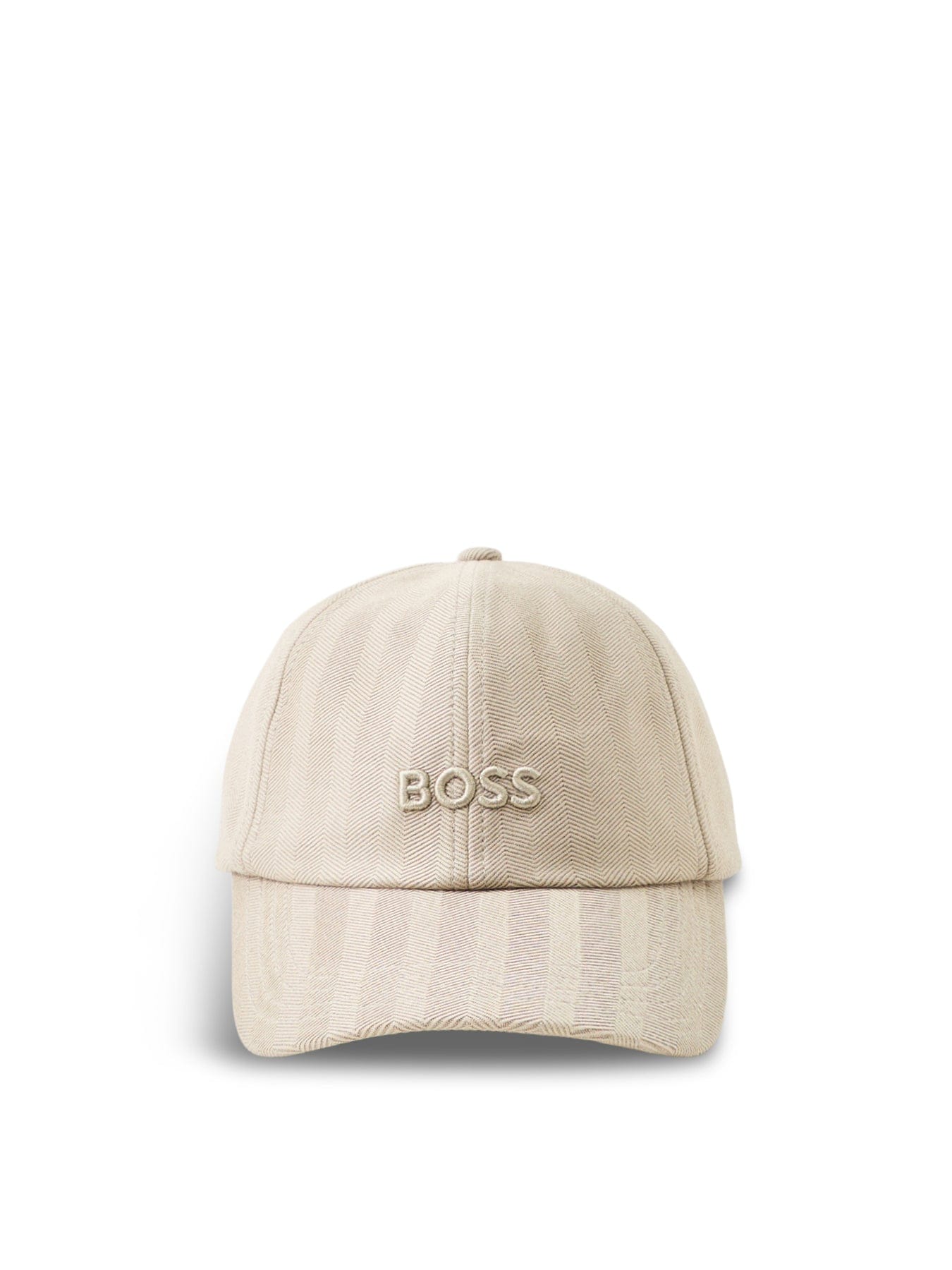 BOSS Zed J Herringbone Cap Beige