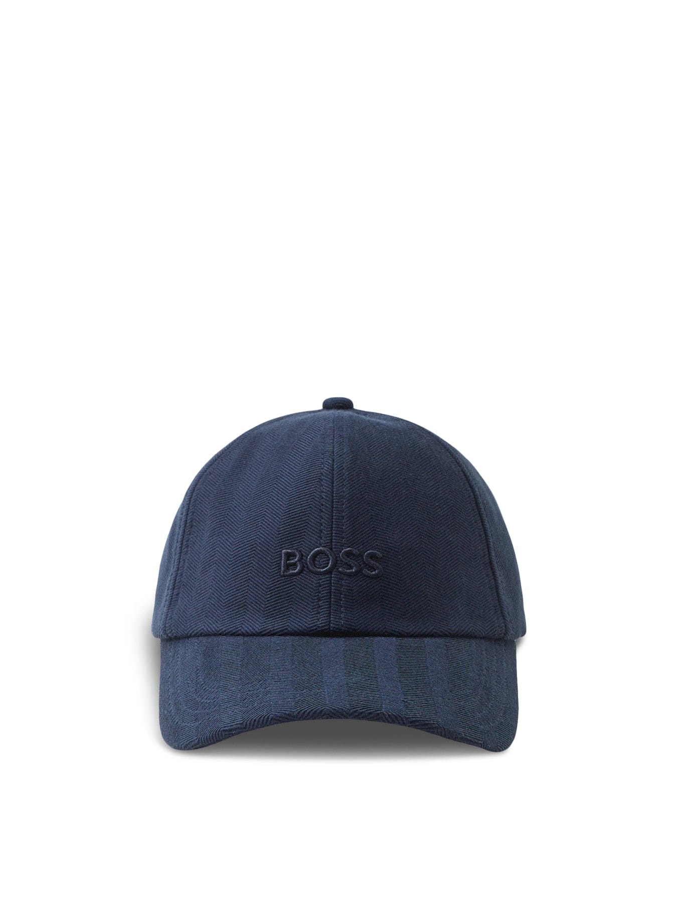 BOSS Zed J Herringbone Cap Navy