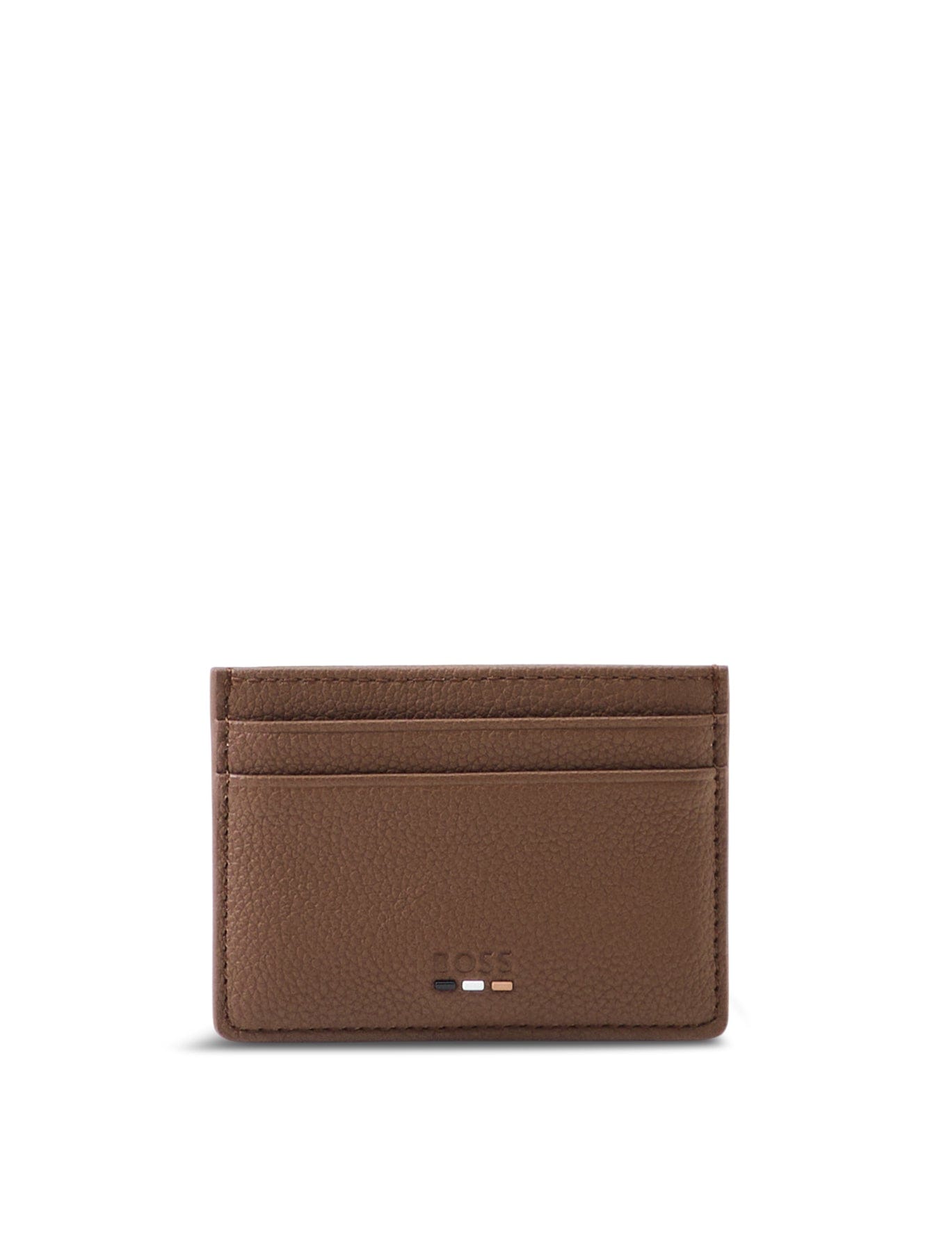 BOSS Ray Card Holder Brown