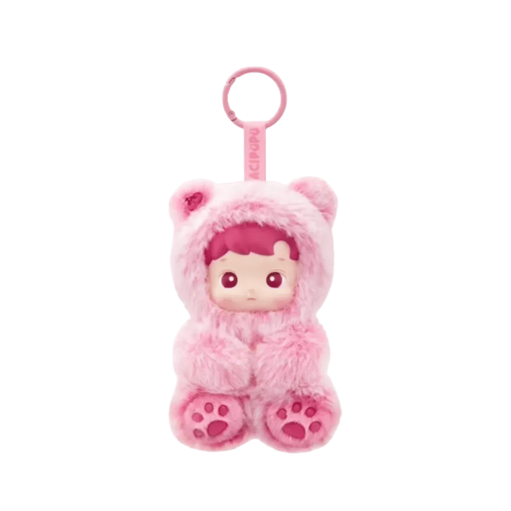 Pop Mart HACIPUPU Gummy Bear Series Vinyl Cherry Flavor Plush Pendant