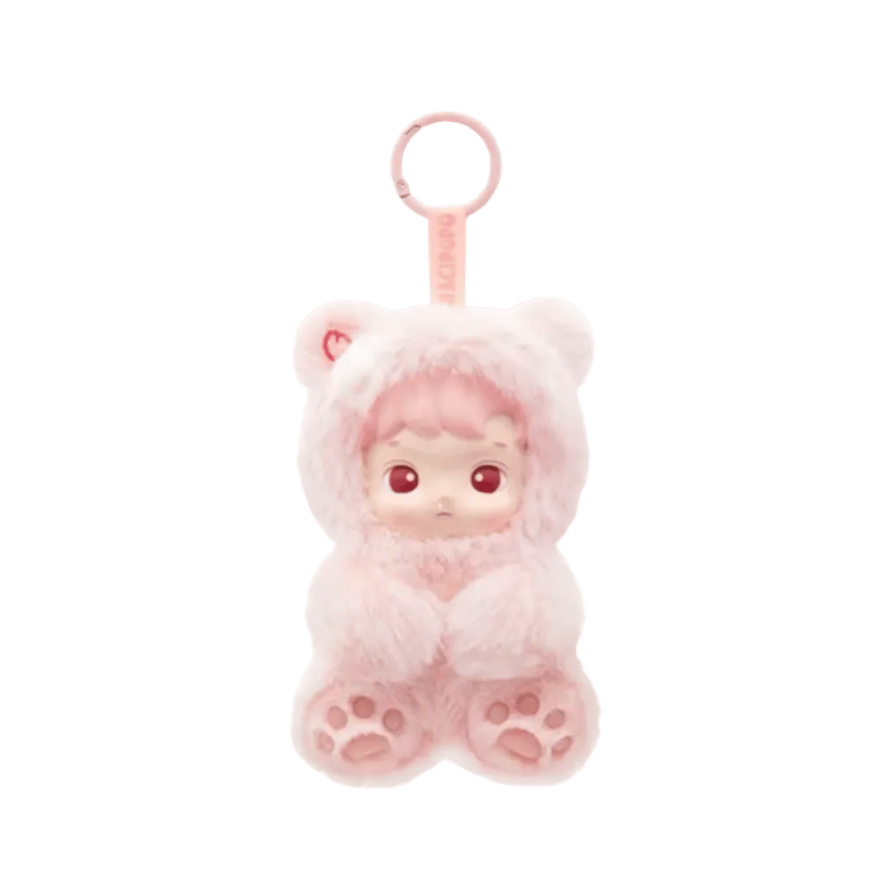 Pop Mart HACIPUPU Gummy Bear Series Vinyl Peach Flavor Plush Pendant