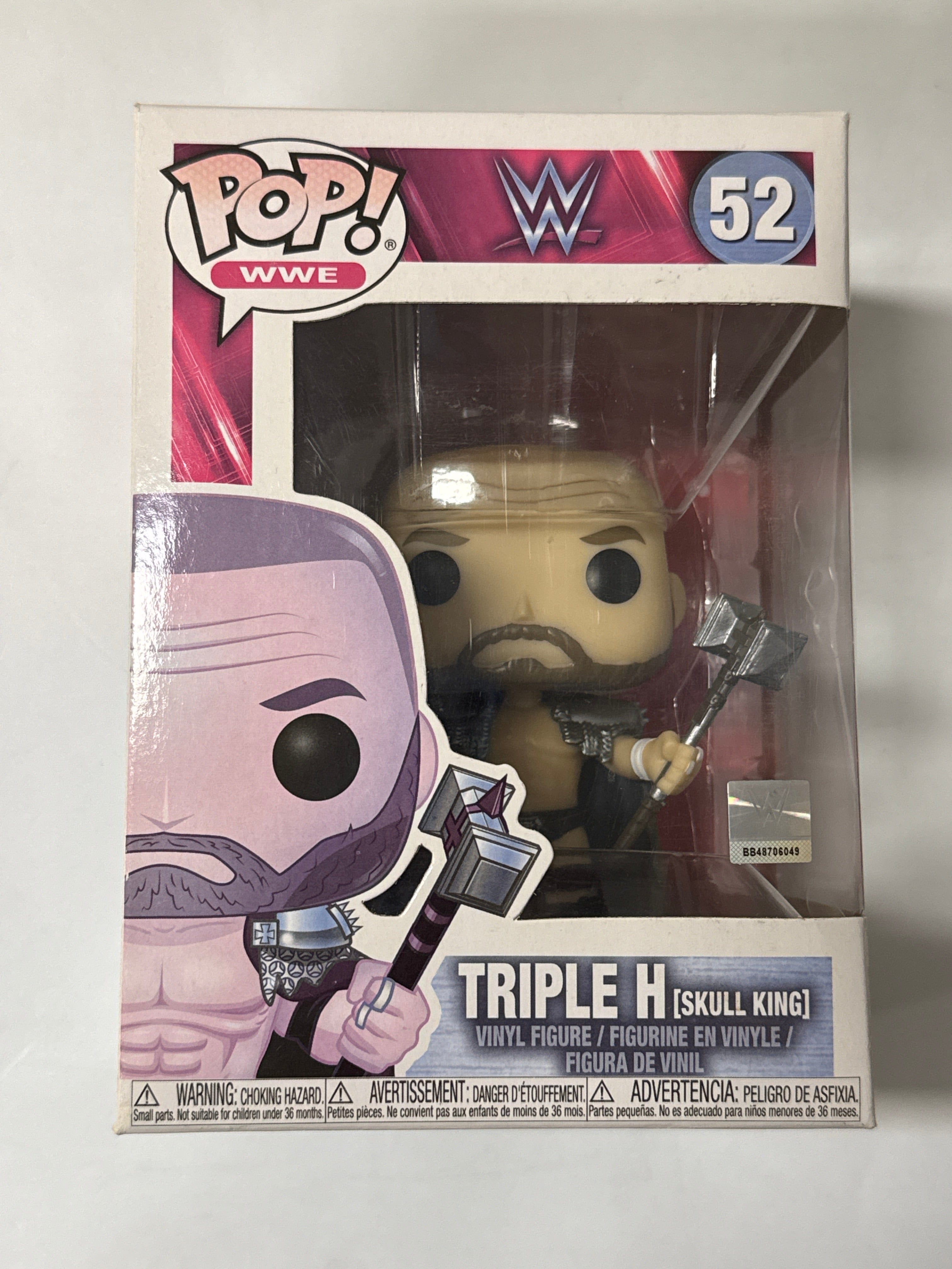 Funko WWE - Triple H Skull King Pop! Vinyl #52
