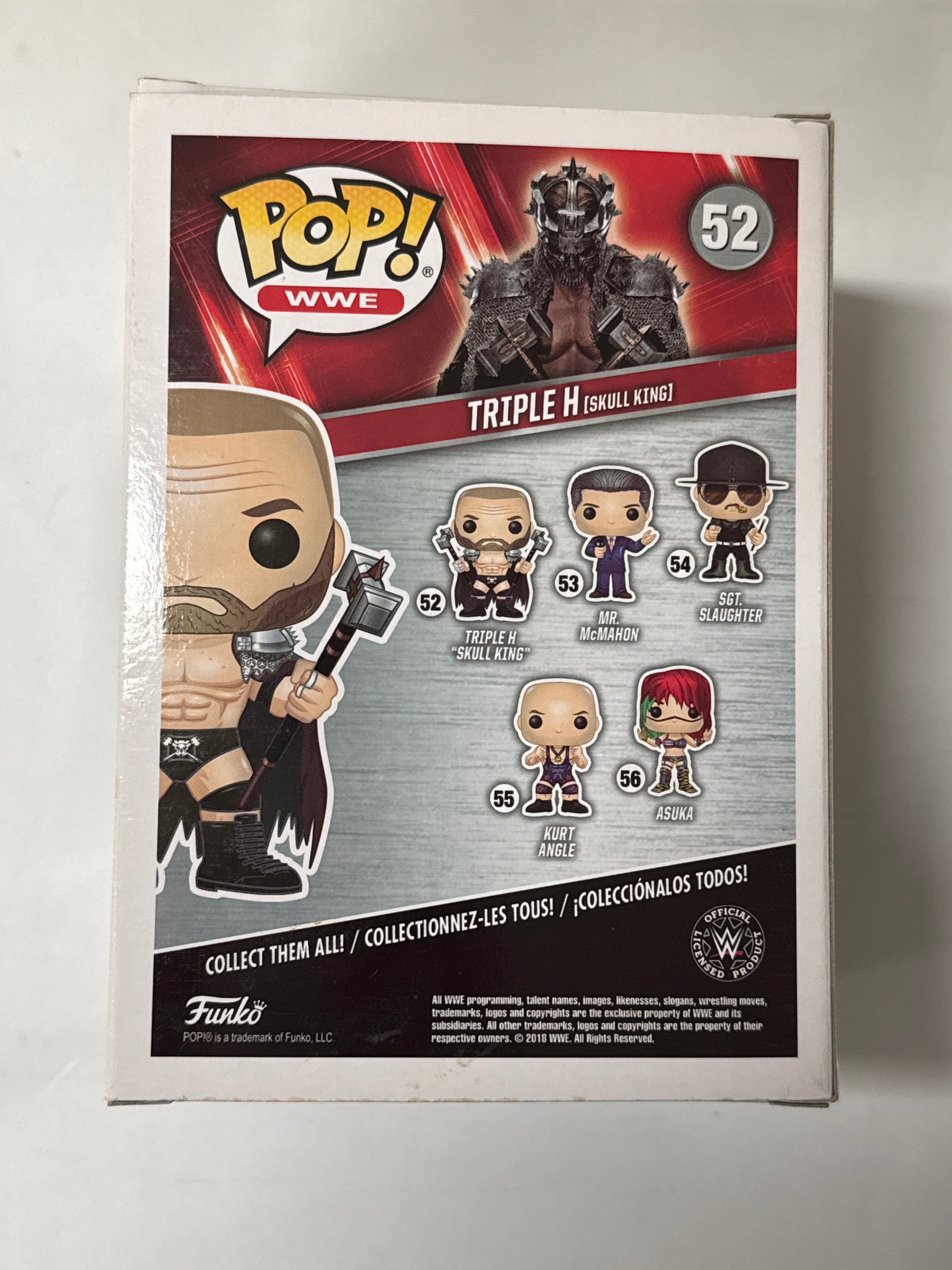 Funko WWE - Triple H Skull King Pop! Vinyl #52