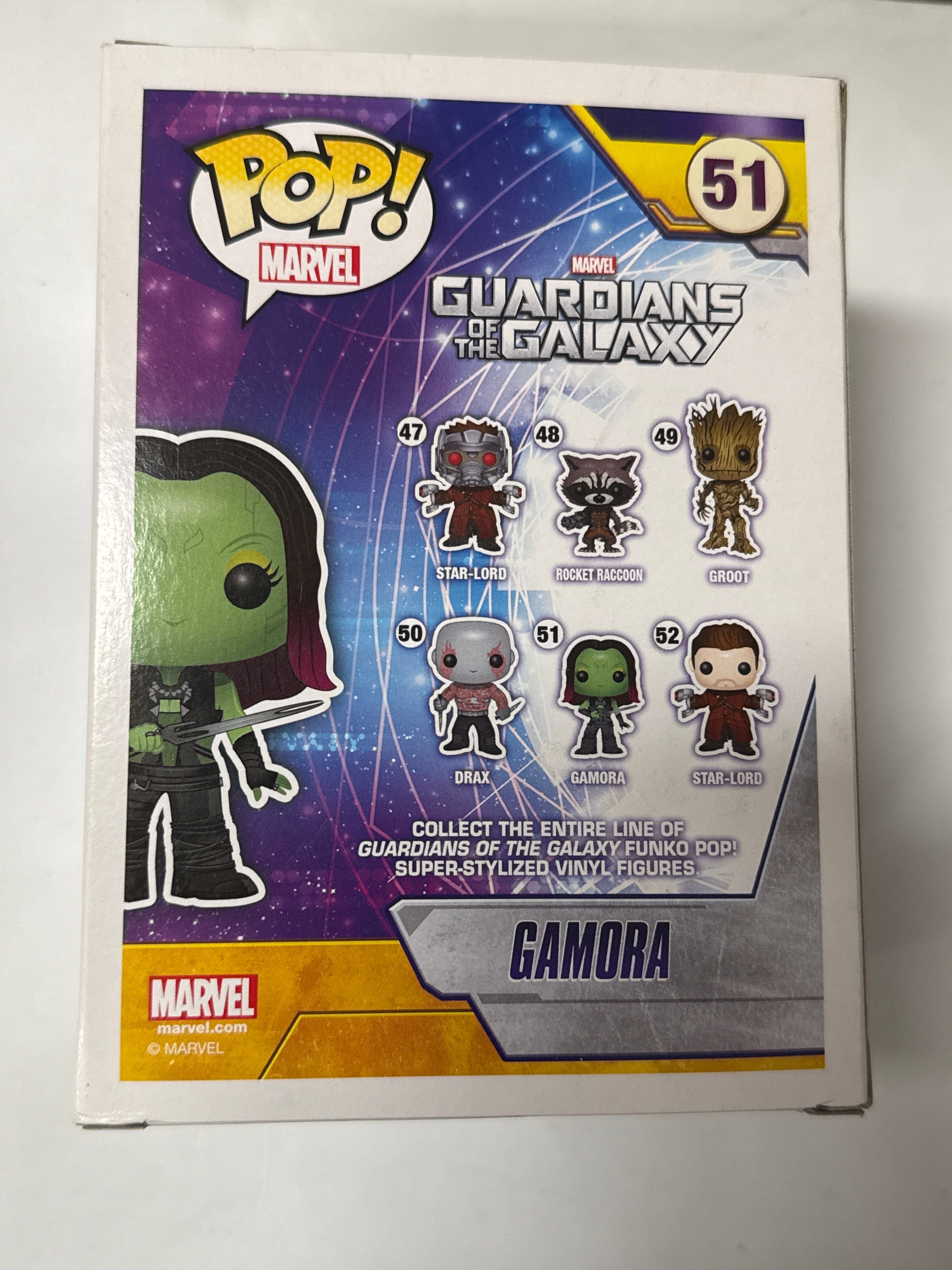 Funko Guardians Of The Galaxy - Gamora Pop! Vinyl #51