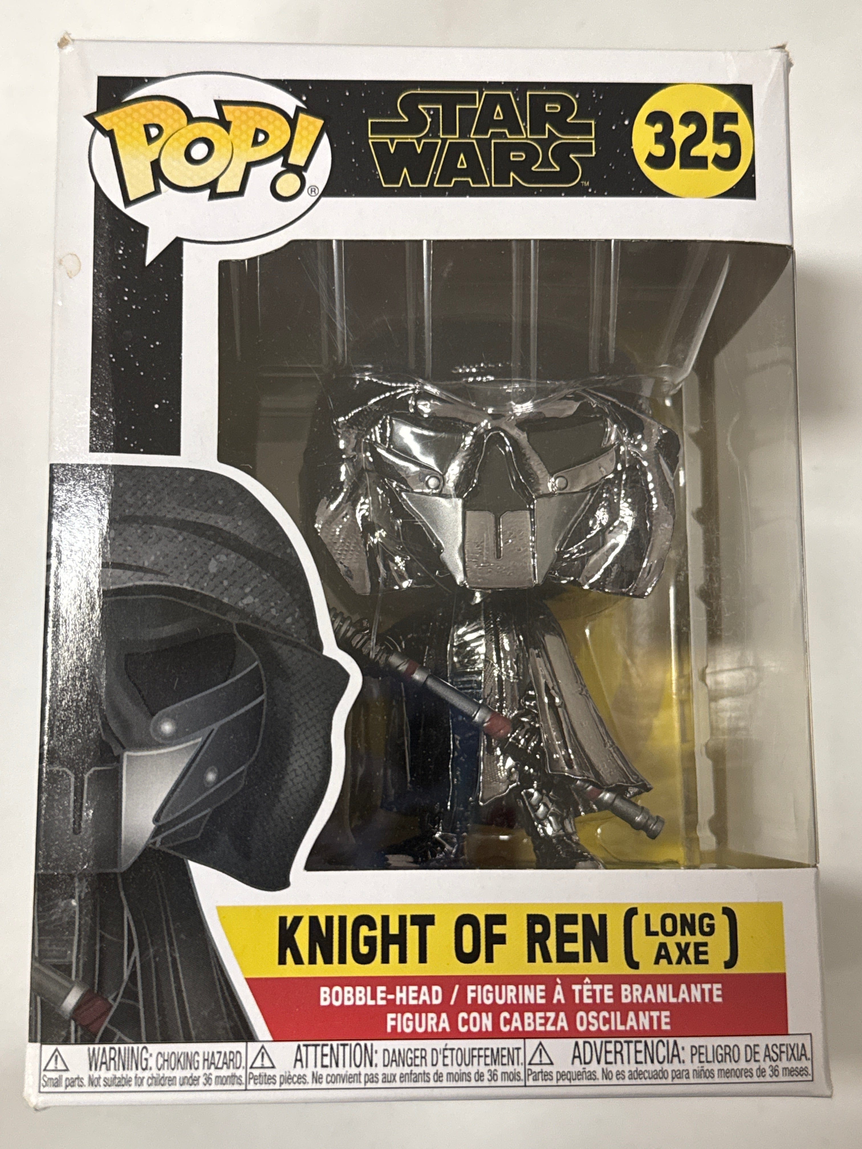 Funko Star Wars - Knight of Ren Axe Chrome Pop! Vinyl #325