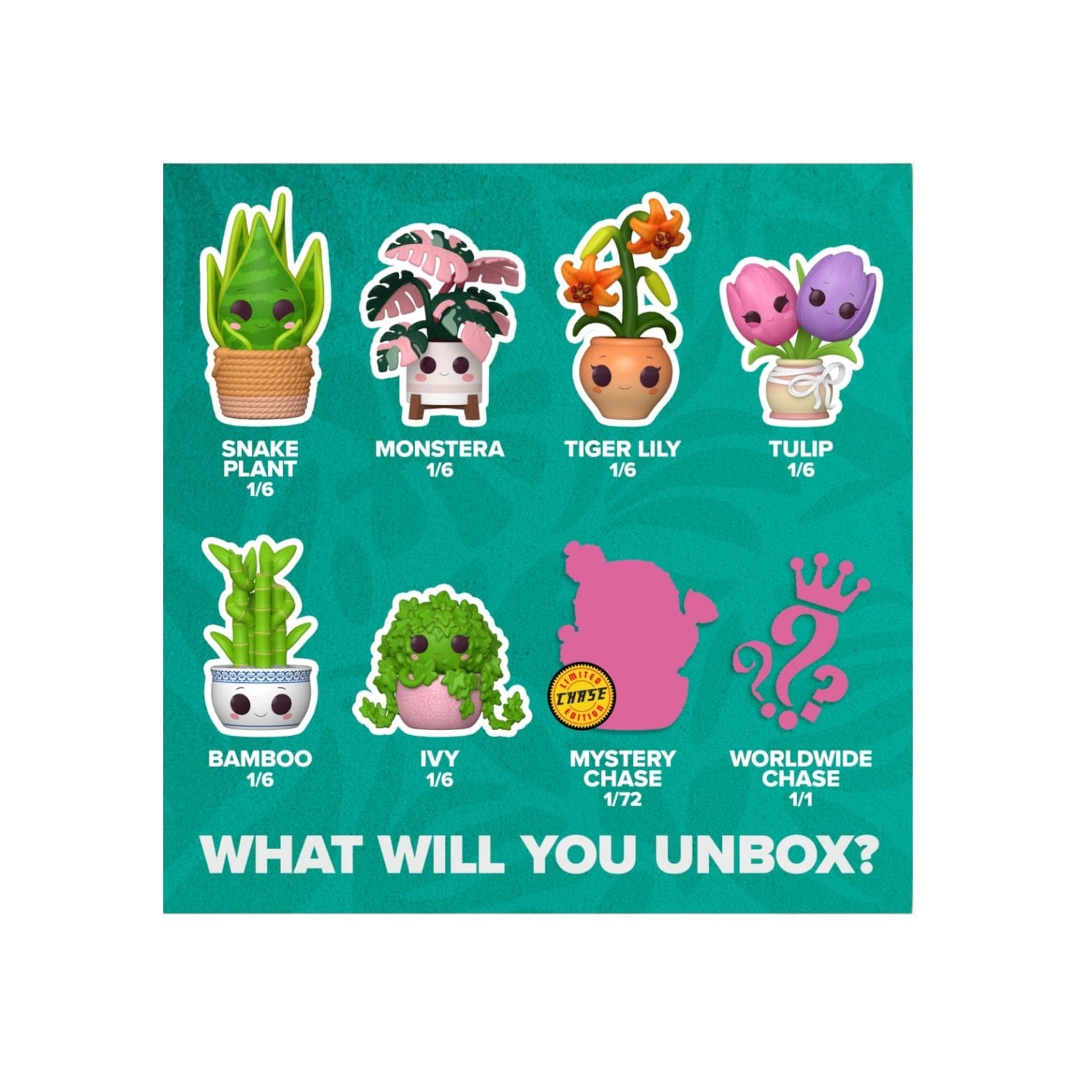 Funko Flora Mystery Funko Pops - Chance of Chase - PREORDER