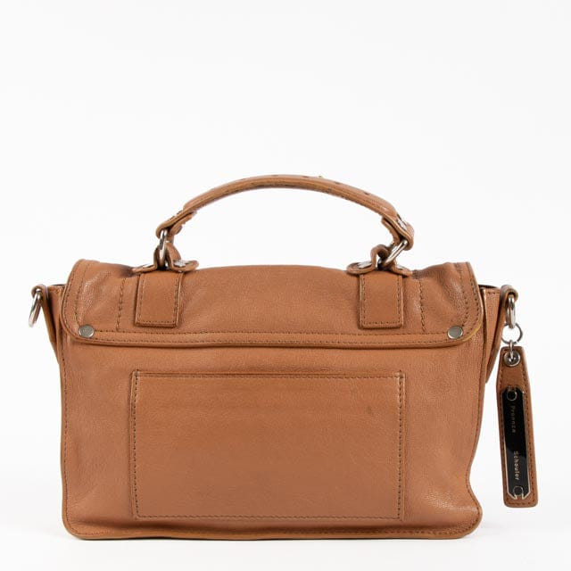 Proenza Schouler Brown Leather PS1 Tiny Bag