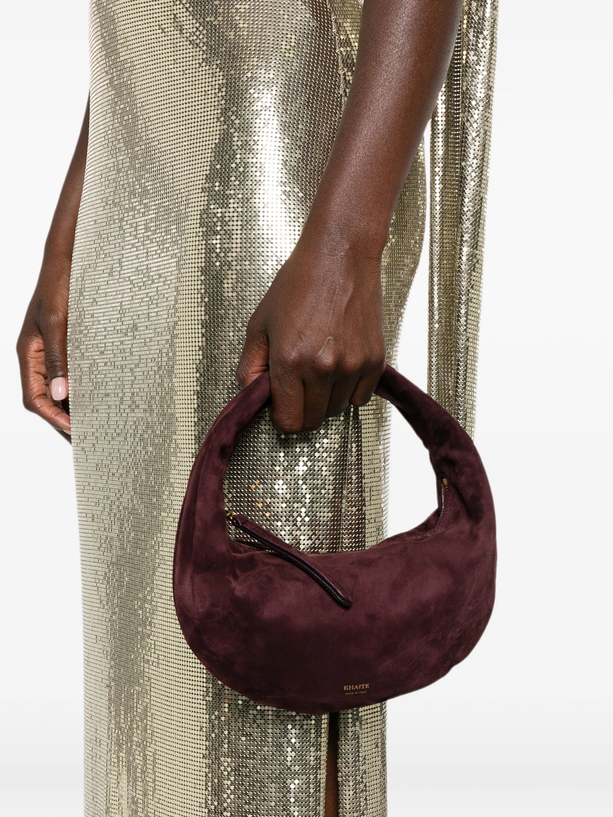 Khaite Olivia leather tote bag