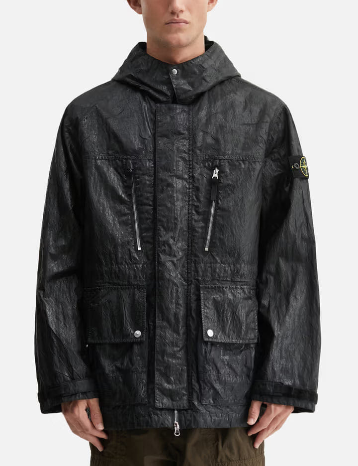 Stone Island Slick Nylon Tela - TC Parka