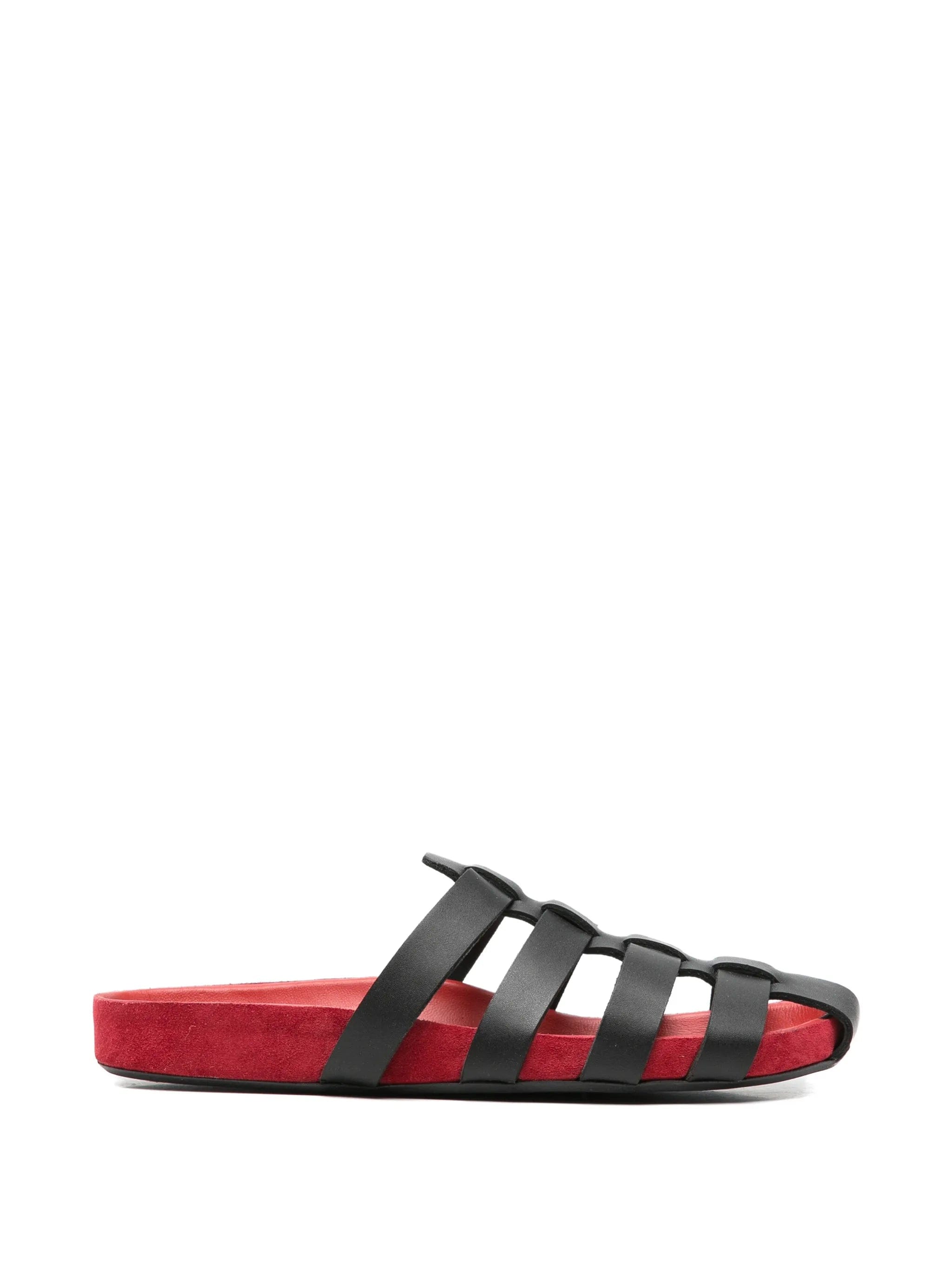 Jude Dusty cage sandals