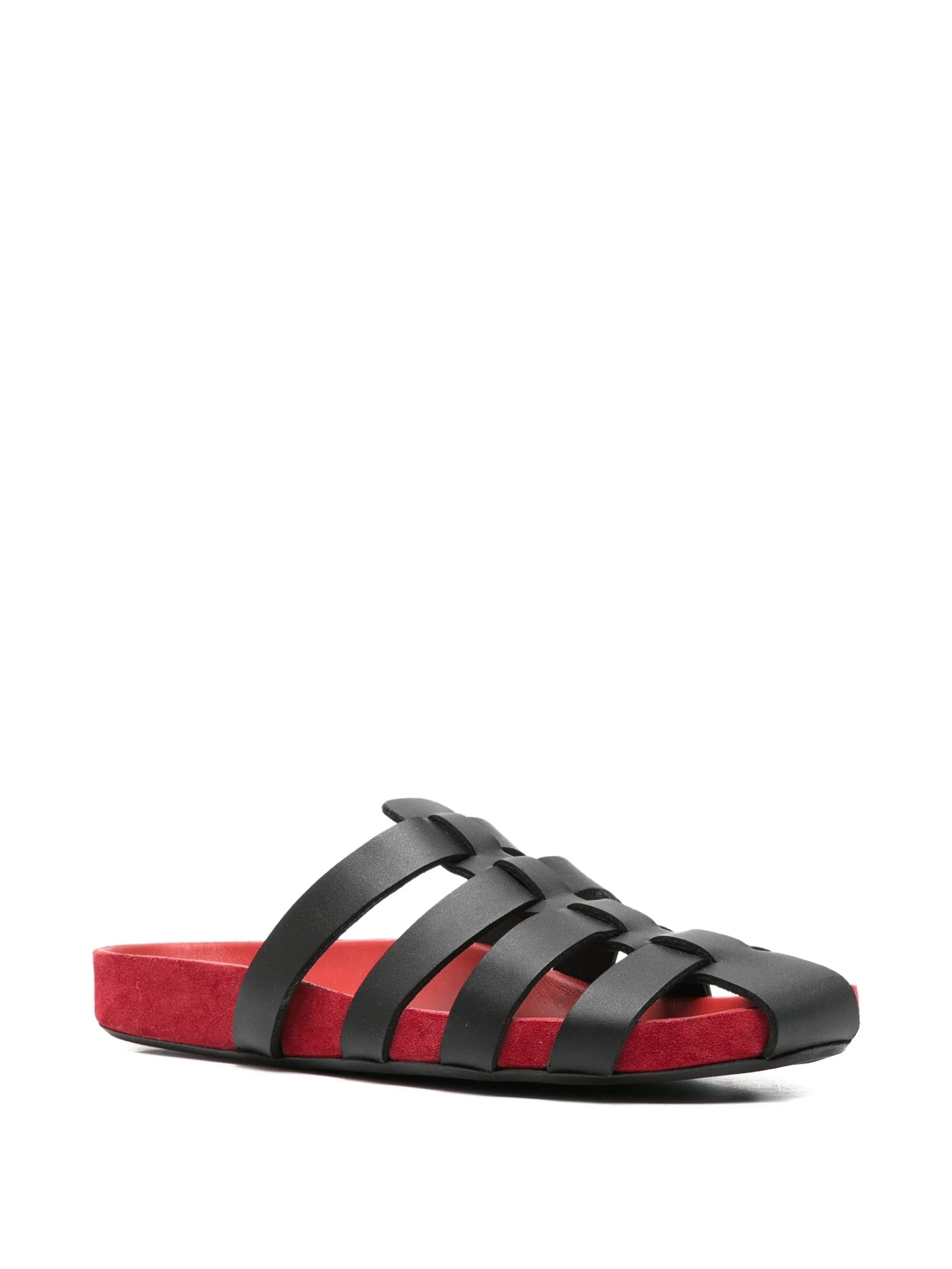 Jude Dusty cage sandals