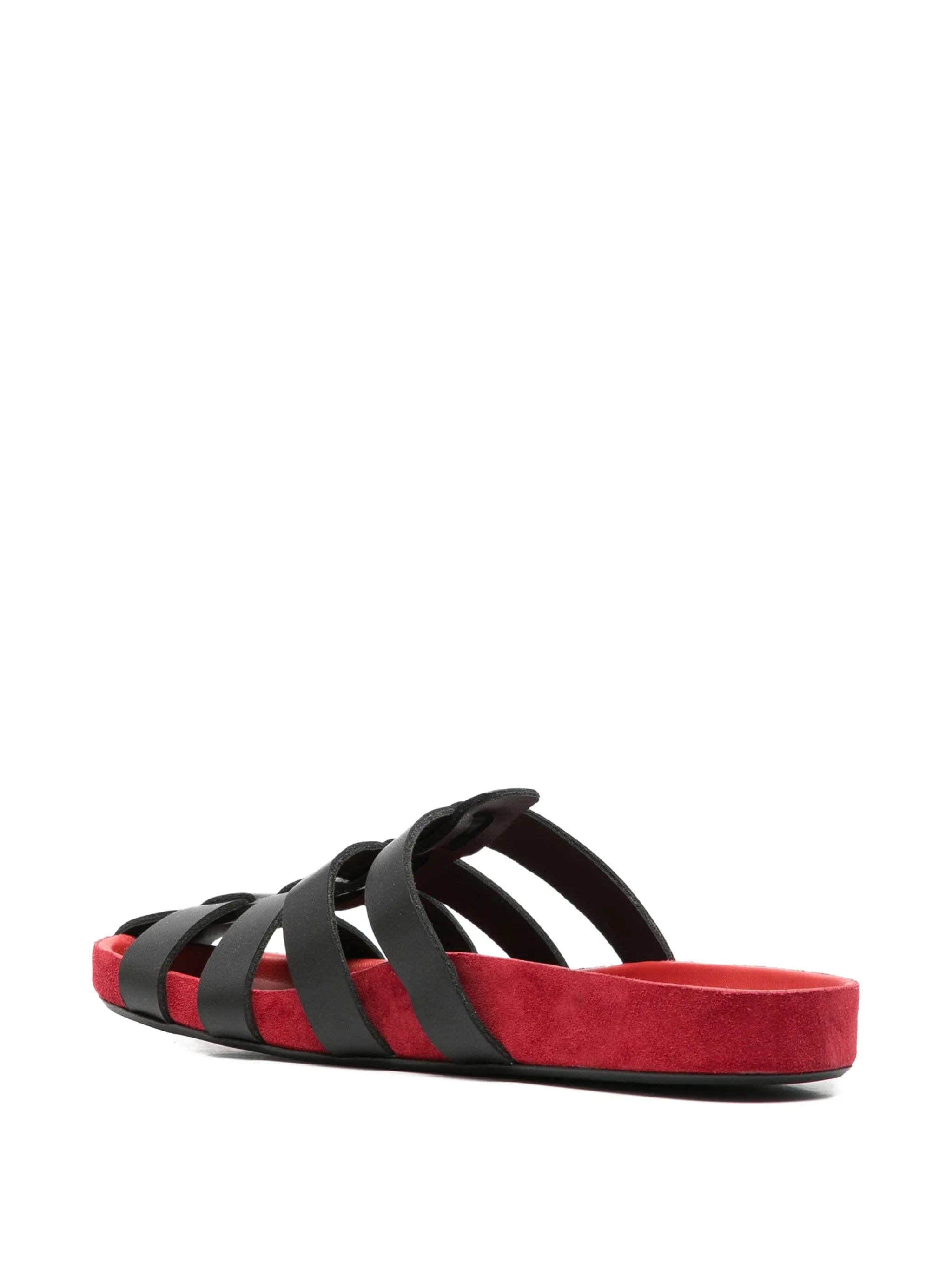 Jude Dusty cage sandals